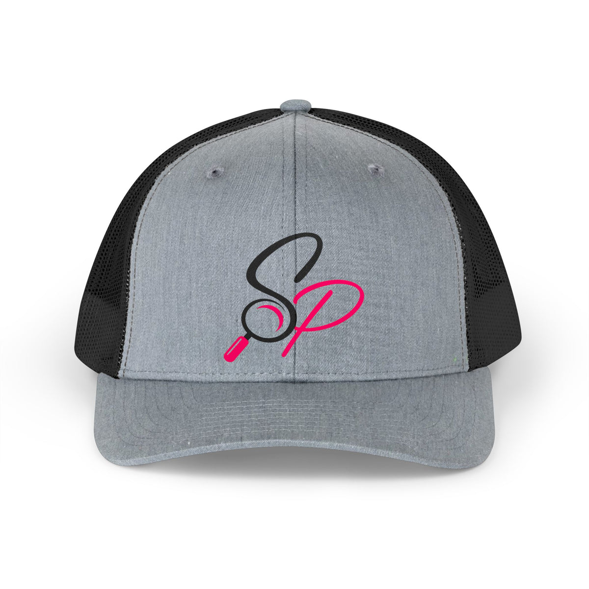 Retro Trucker Hat — Search Perfect Logo Mesh Cap