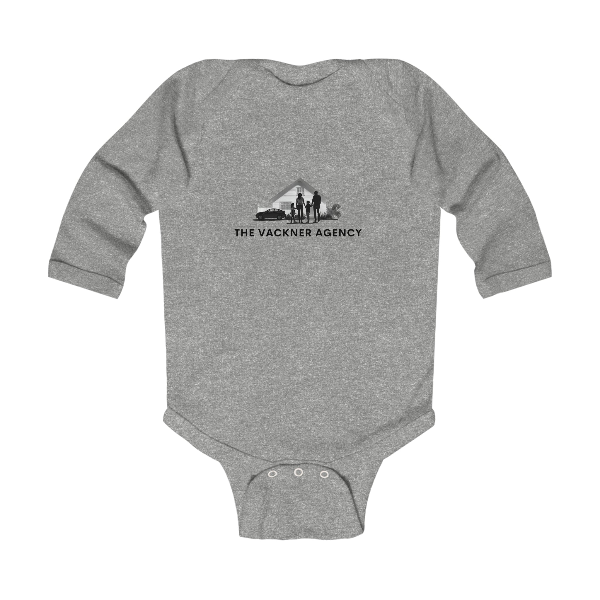 Melissa Vackner Agency Logo Infant Long Sleeve Bodysuit