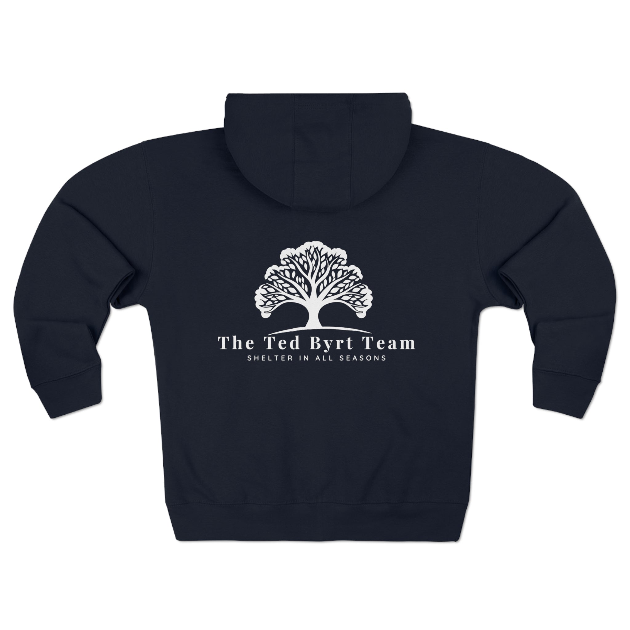 Ted Byrt Logo Unisex Zip Hoodie