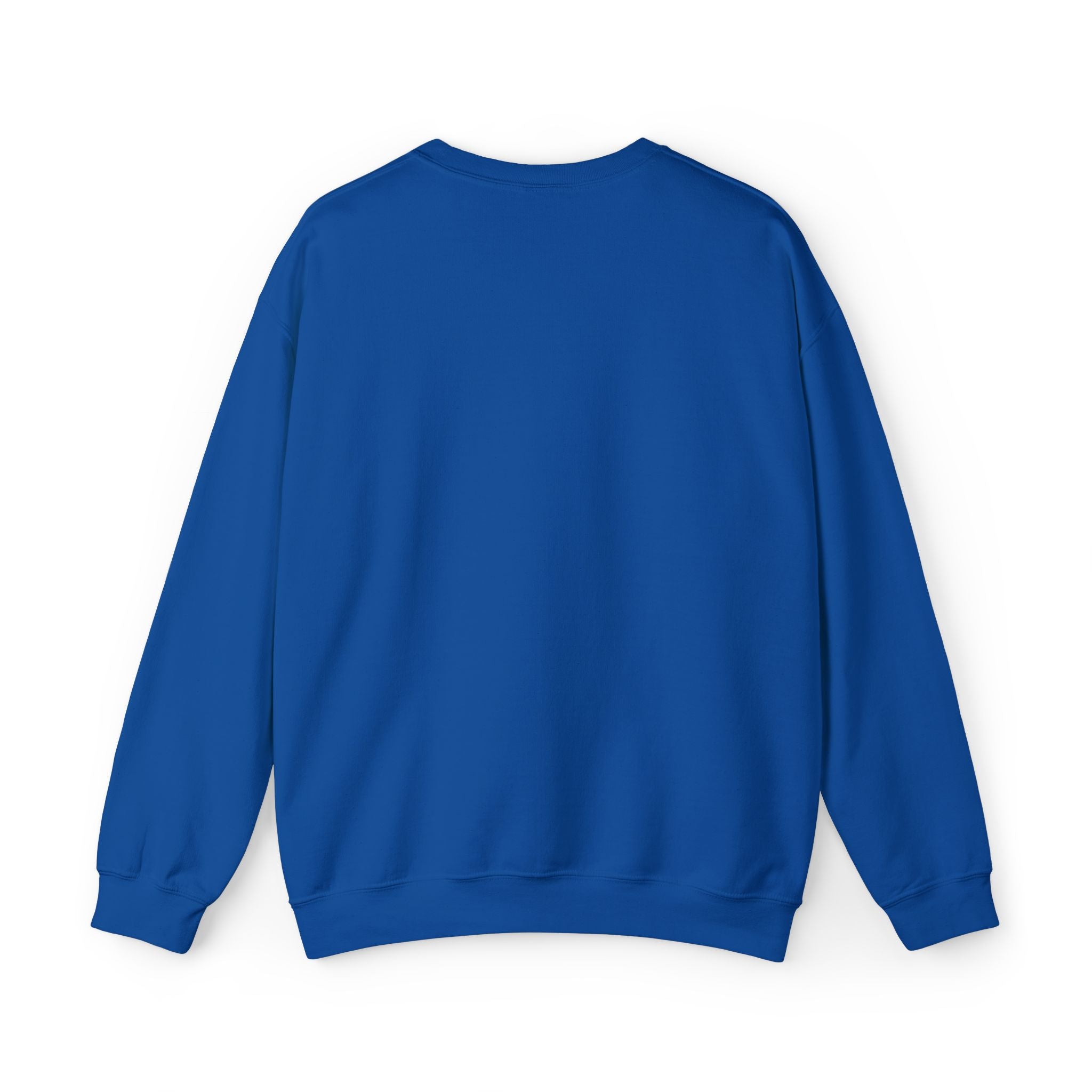 Crewneck Sweatshirt - Search Perfect White Logo Casual Pullover