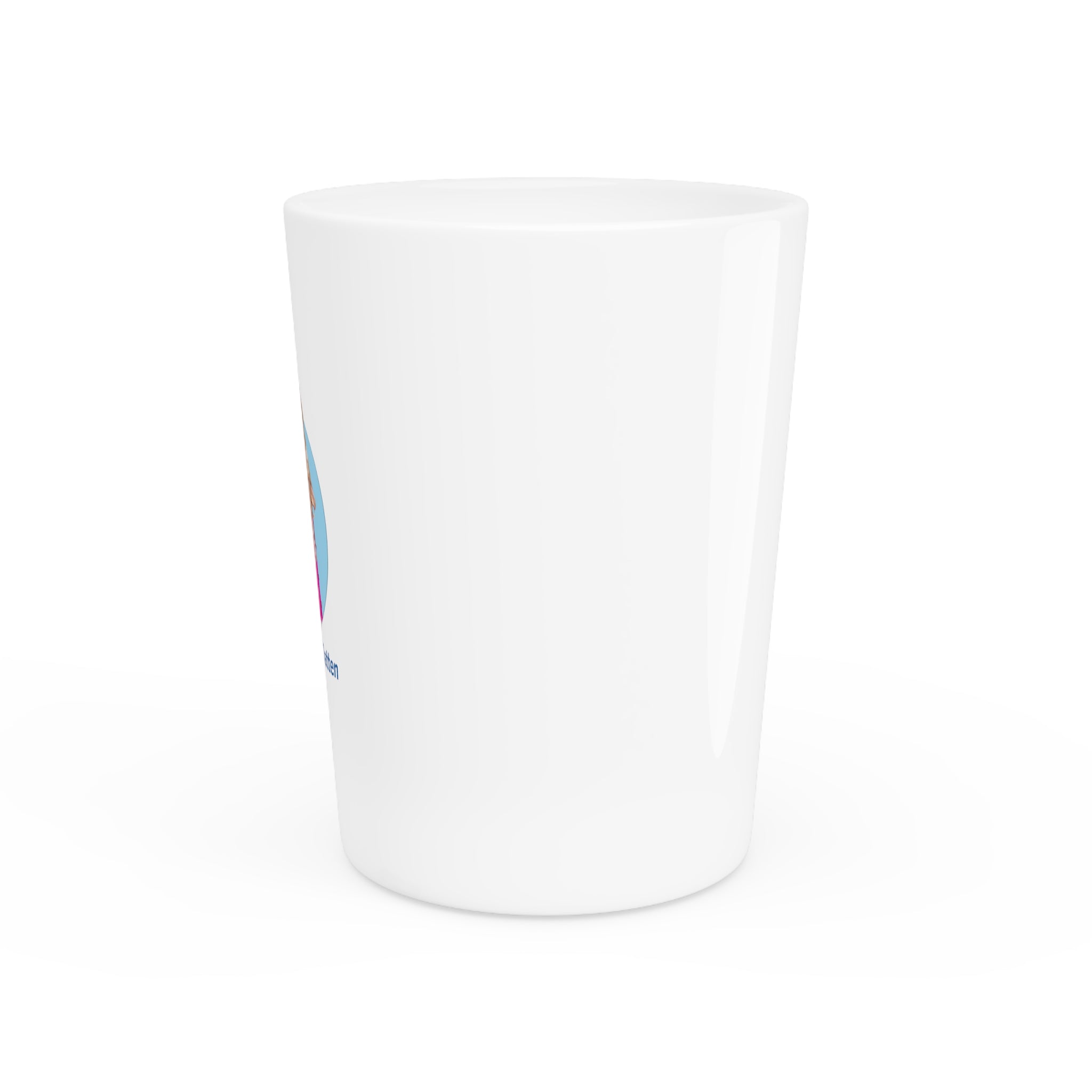 Ann-Marie Batten - Shot Glass Caricature