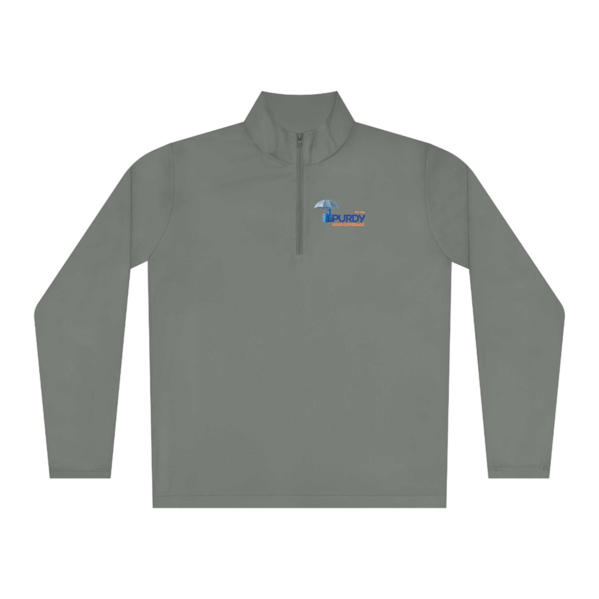 Unisex Quarter-Zip Pullover - Kevin Purdy Logo