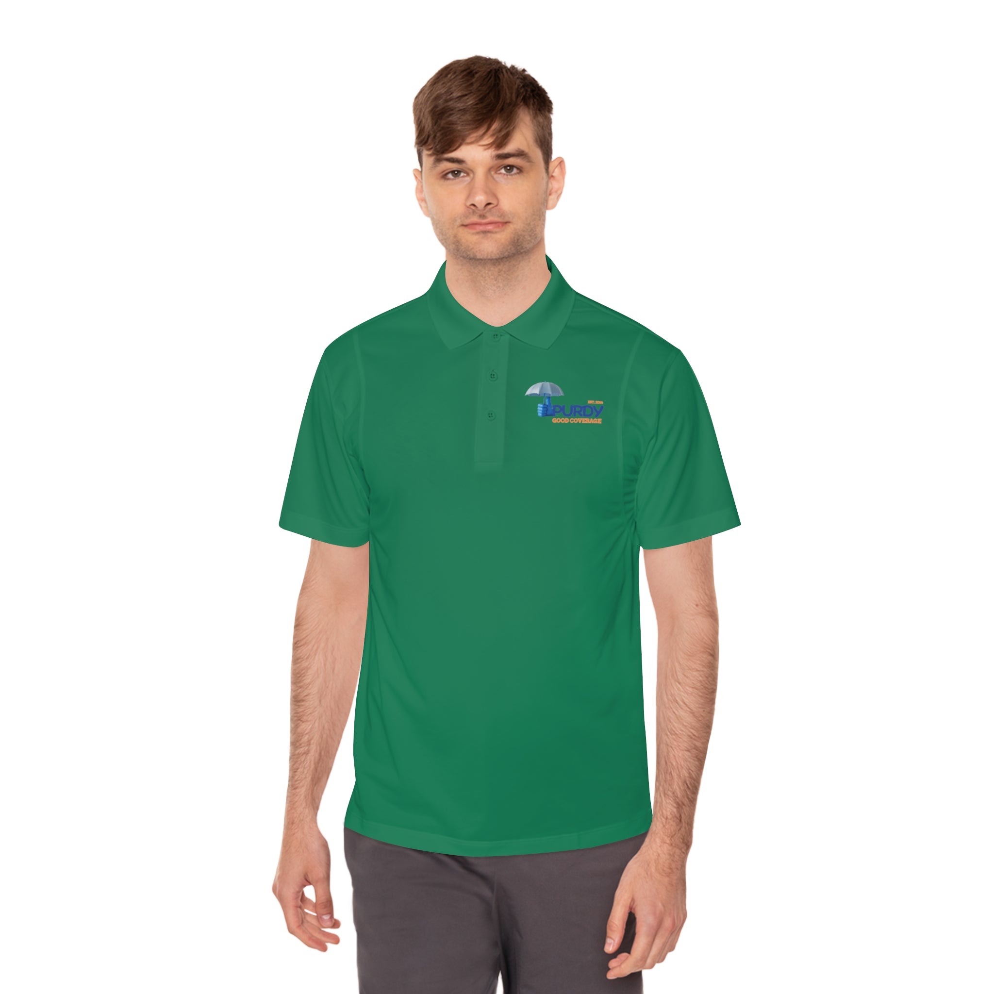Men's Sport Polo Shirt - Kevin Purdy Logo