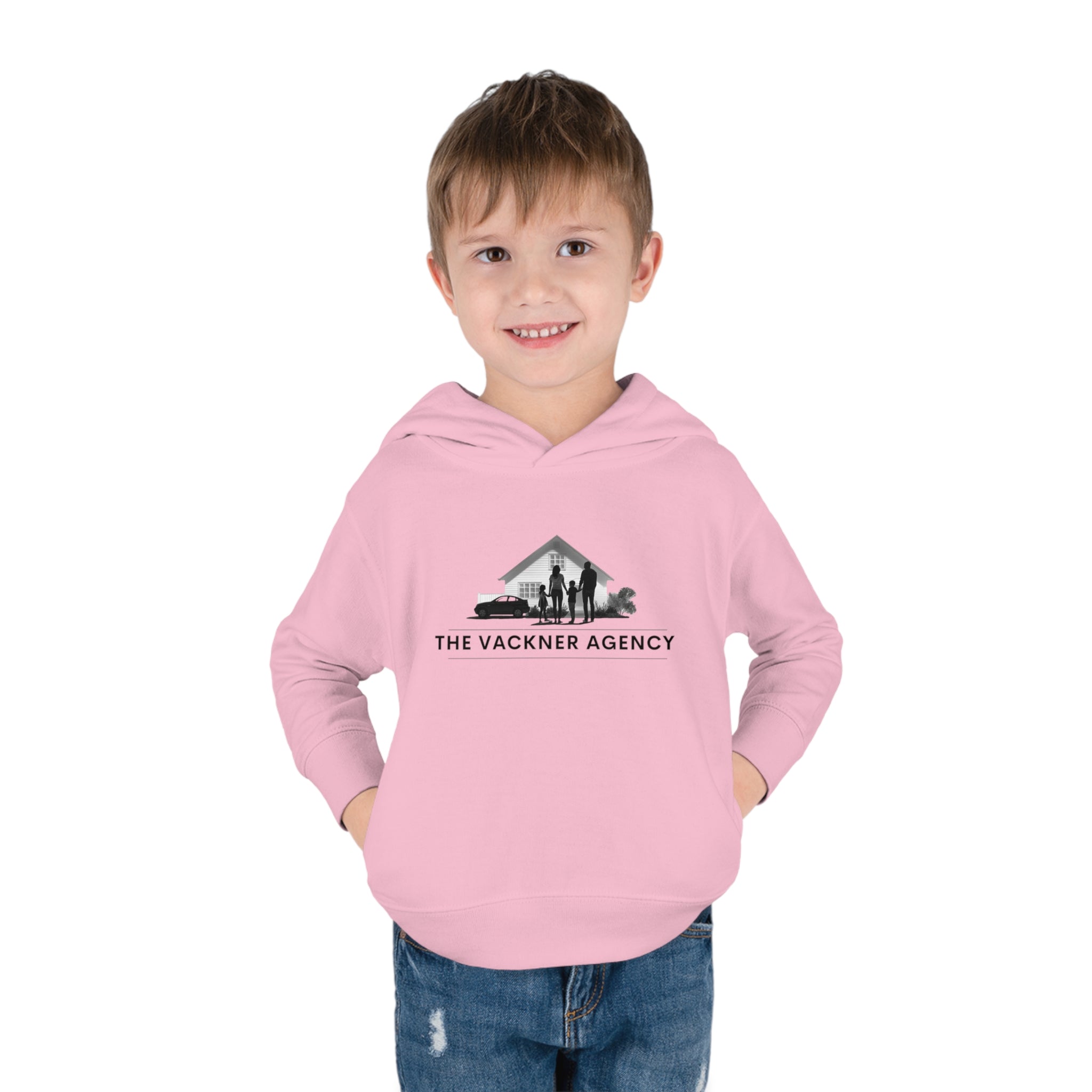 Melissa Vackner Agency Logo Toddler Pullover Fleece Hoodie