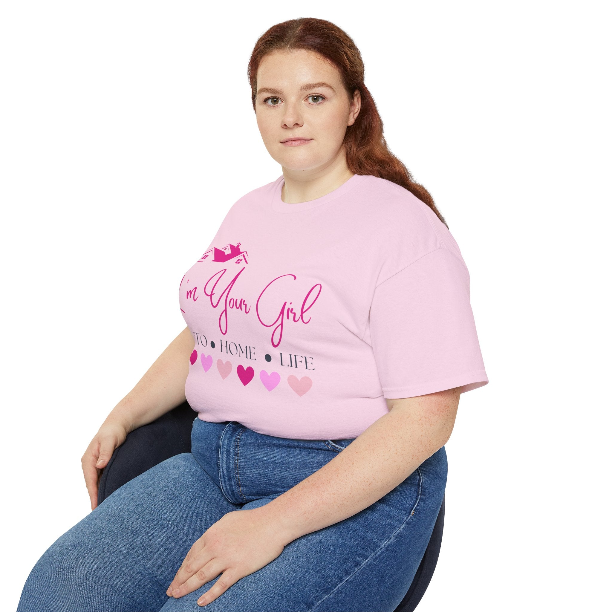 Insurance Agent Line Unisex Ultra Cotton Tee - I'm your girl Barbie pink