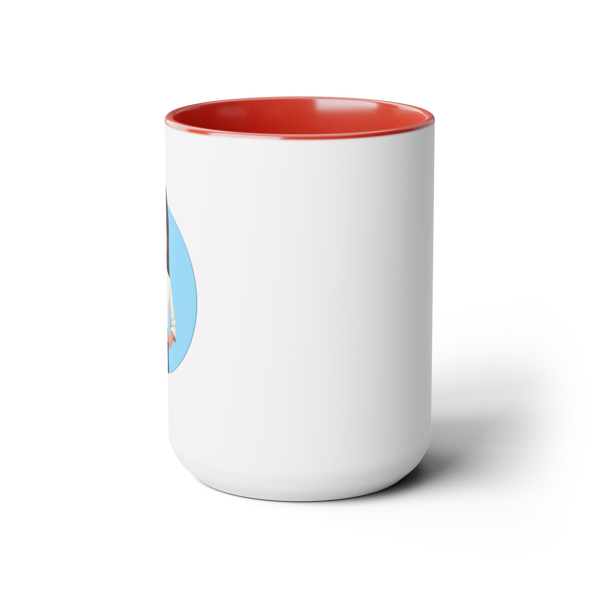 Kevin Purdy Agency  Caricature Two-Tone Coffee Mugs, 15oz - Bridigina