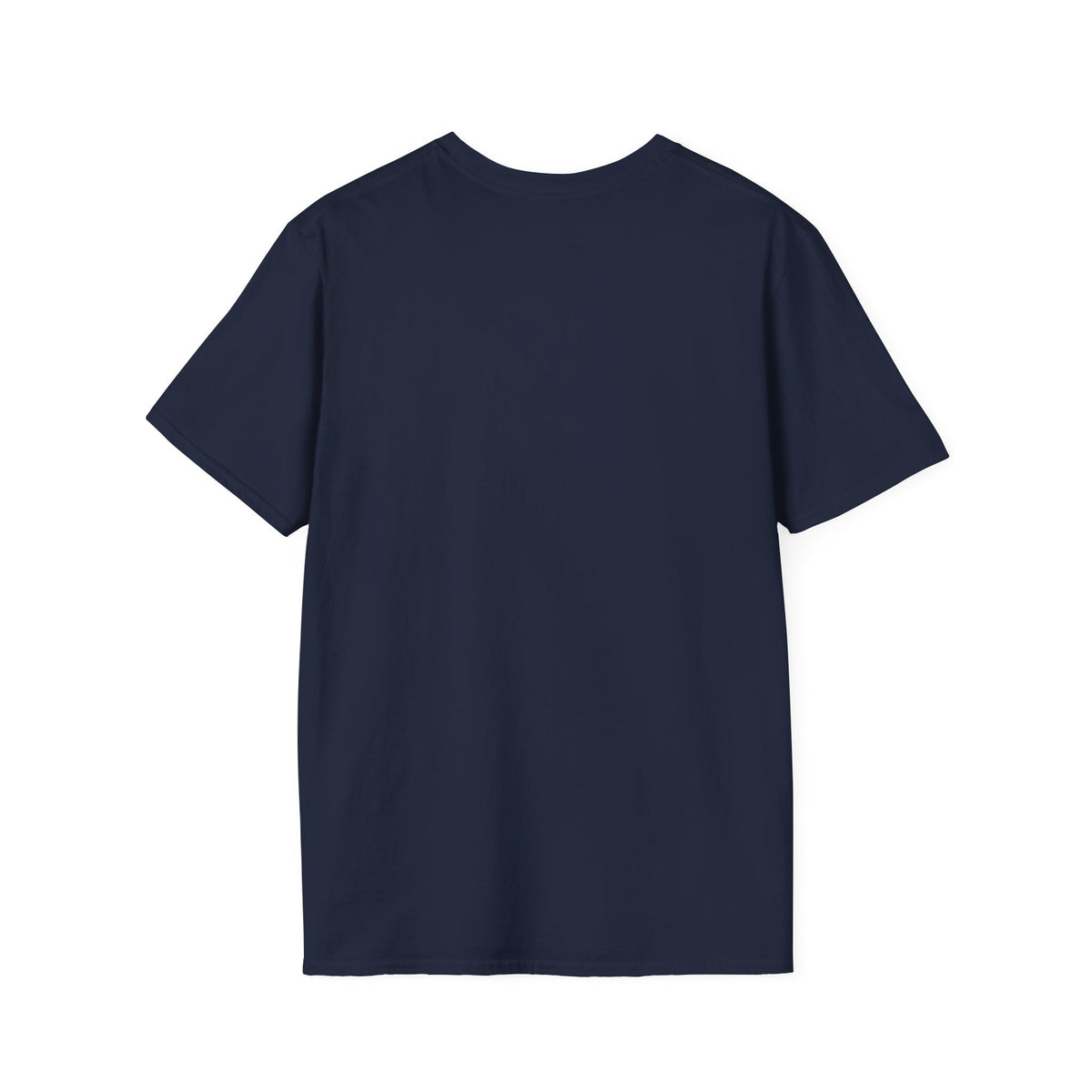 He Knows When You Are Not Covered Santa Christmas T-Shirt - Blue Black