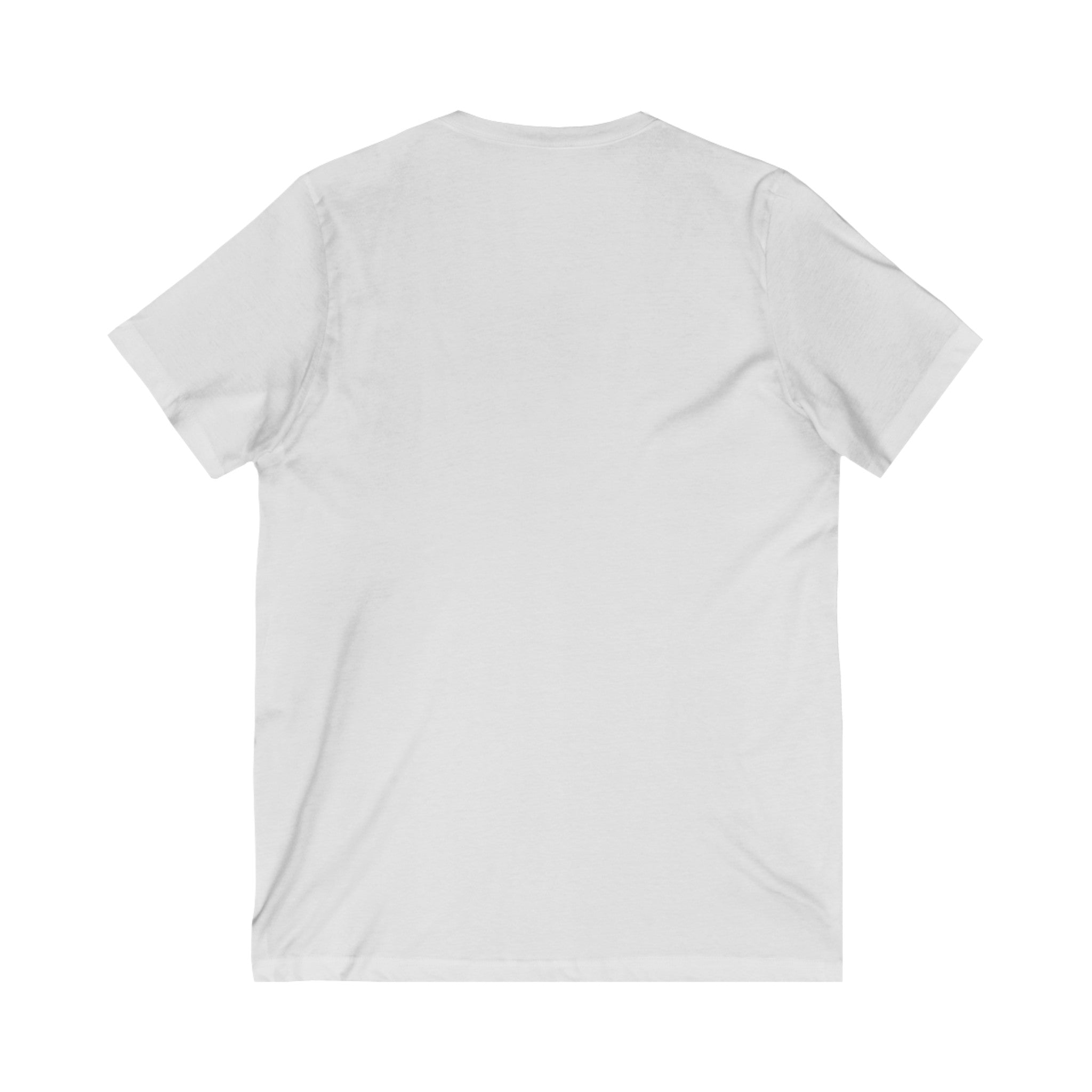 Unisex Jersey Short Sleeve V-Neck Tee Black Logo  - Monette Taylor