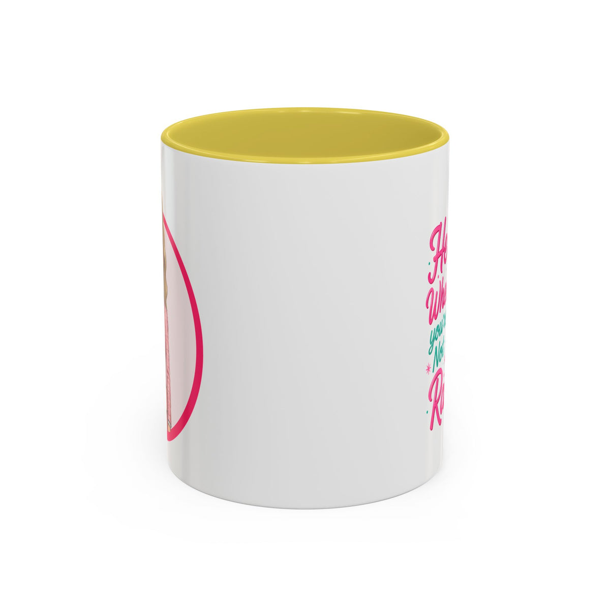 He Knows When You’re Not Ranking Funny Santa Mug with Caricature