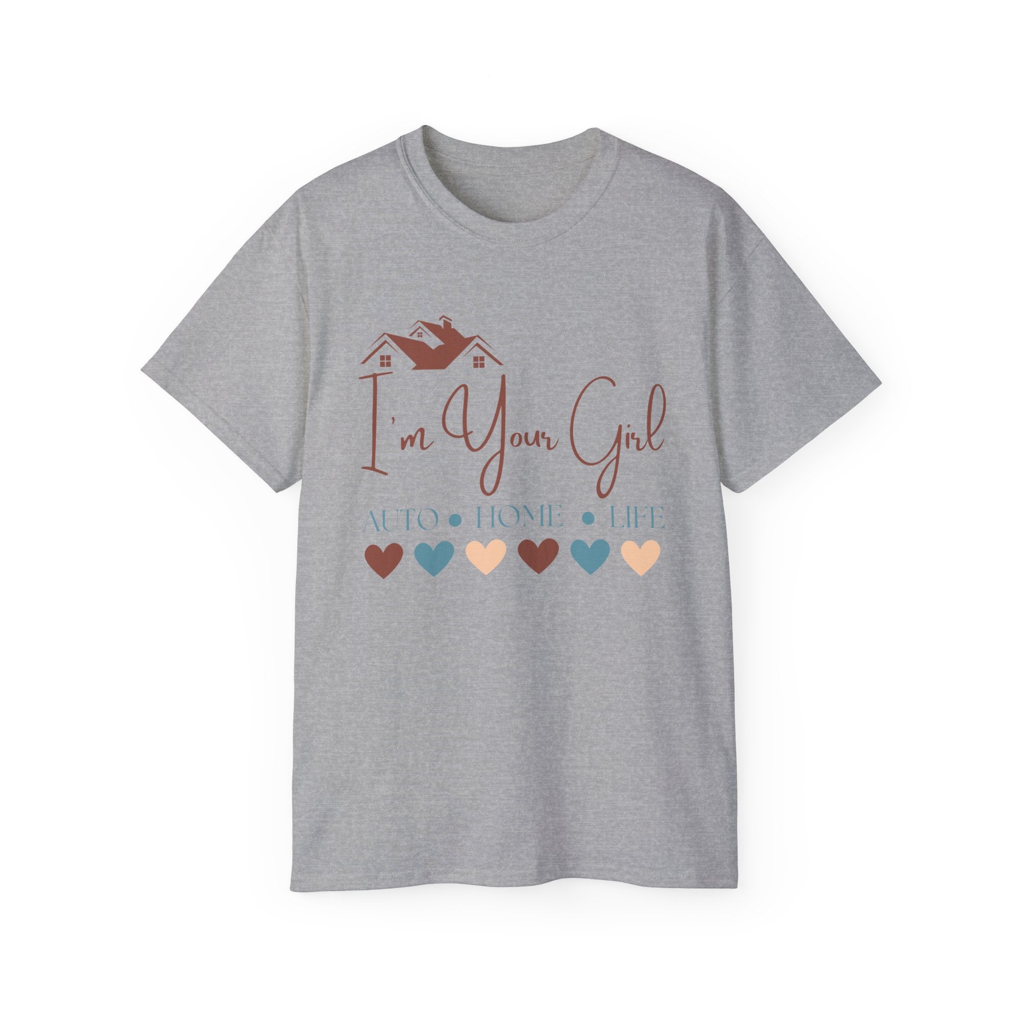 Insurance Agent Line Unisex Ultra Cotton Tee - I'm your girl Boho
