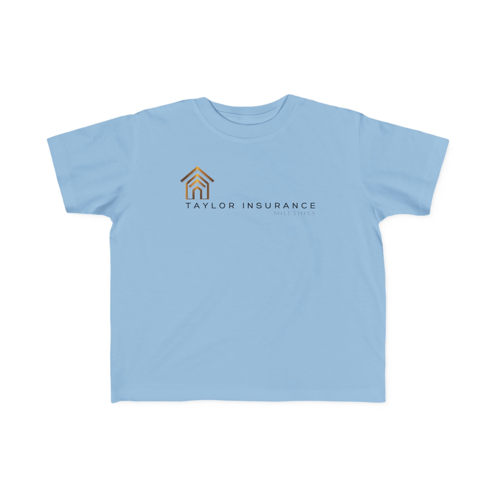 Toddler's Fine Jersey Tee Black Logo - Monette Taylor