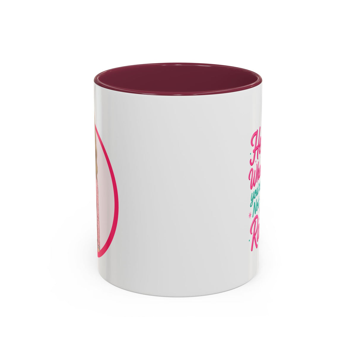 He Knows When You’re Not Ranking Funny Santa Mug with Caricature