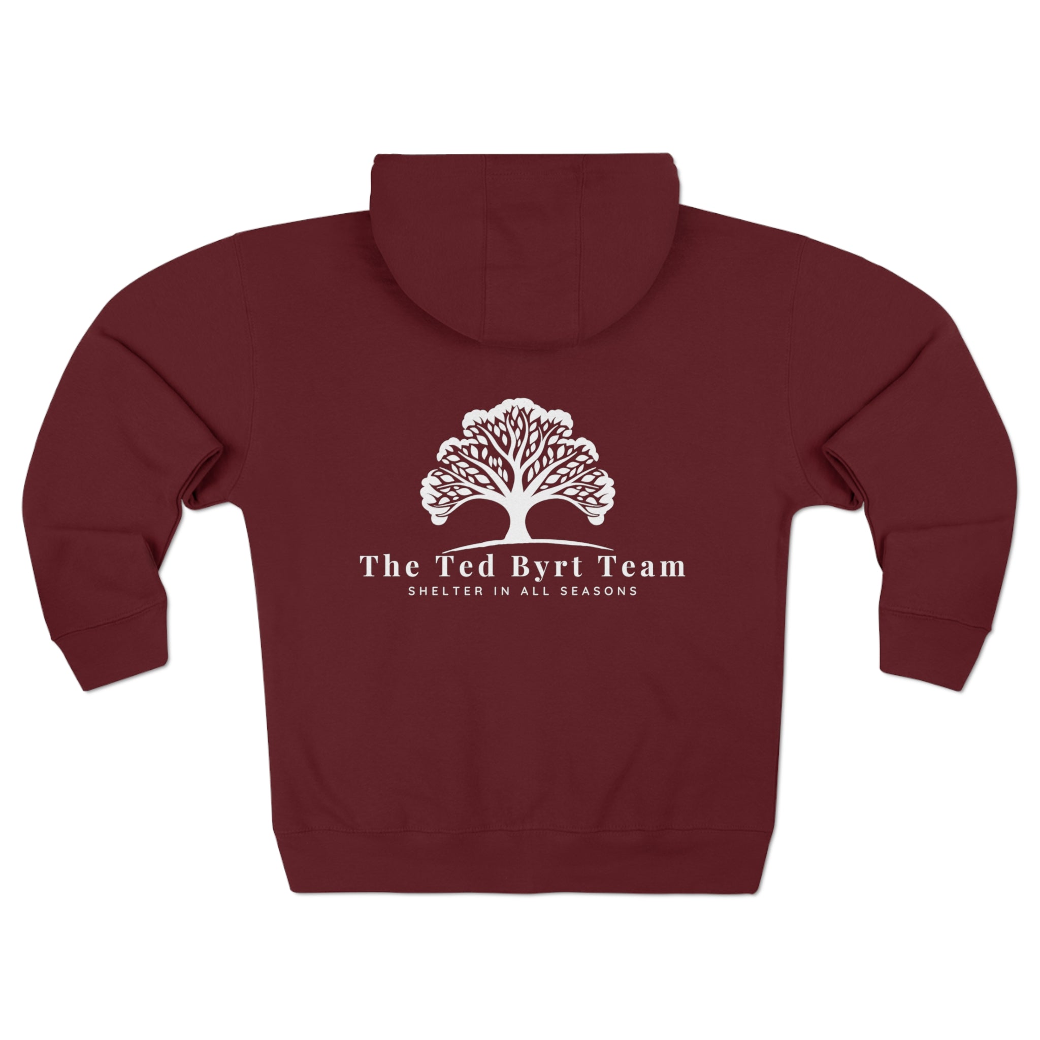 Ted Byrt Logo Unisex Zip Hoodie