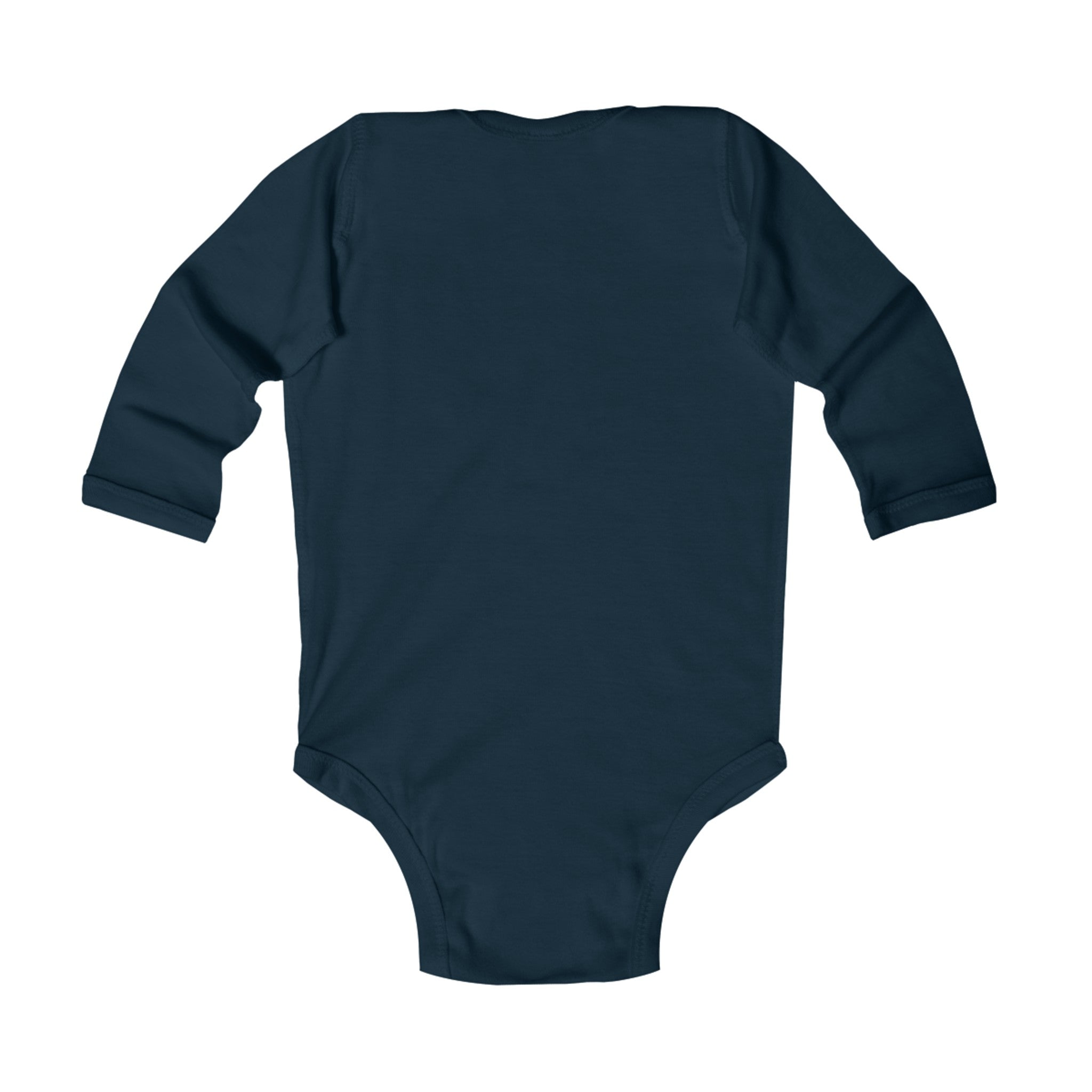 Infant Long Sleeve Bodysuit White Logo - Monette Taylor