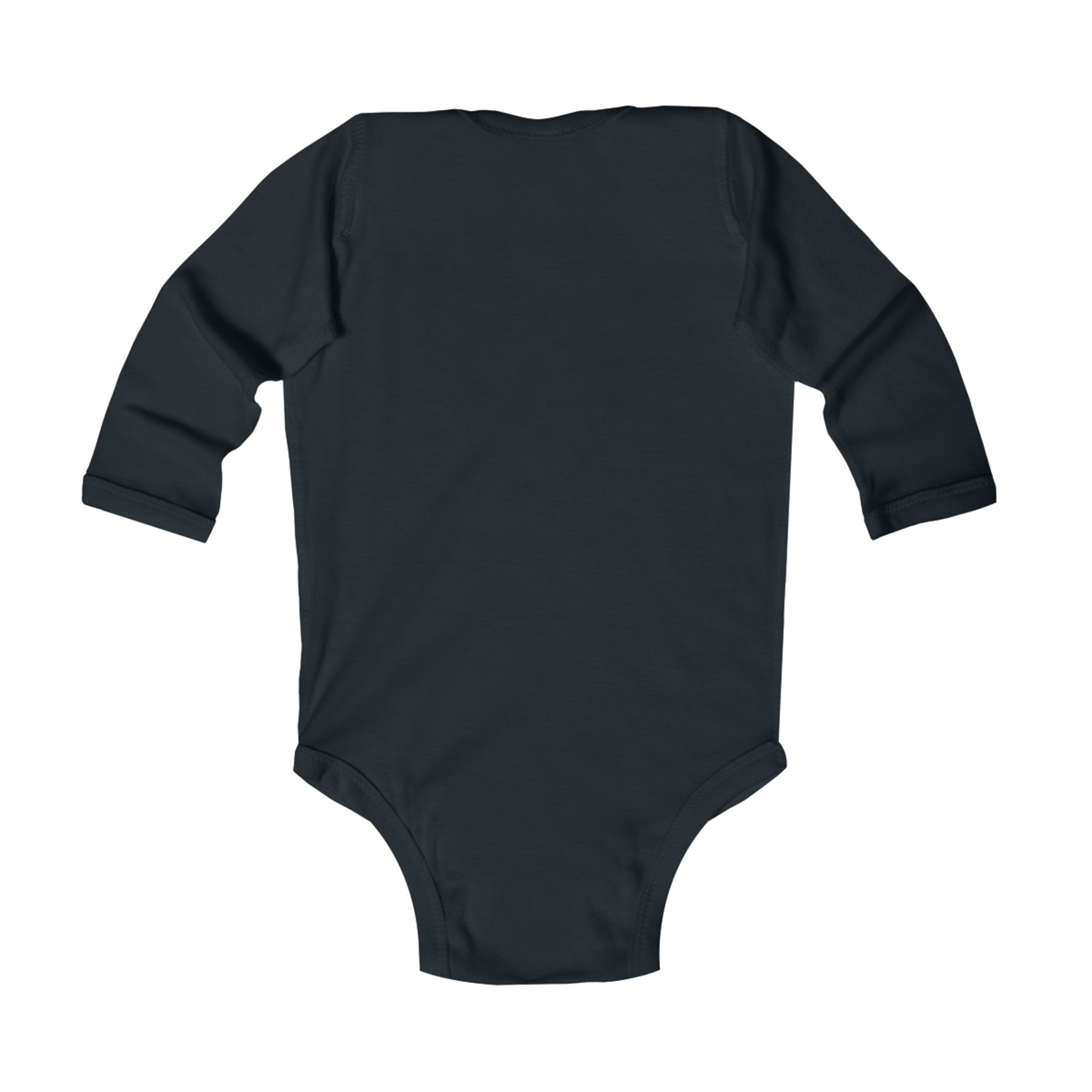 Infant Long Sleeve Bodysuit White Logo - Monette Taylor