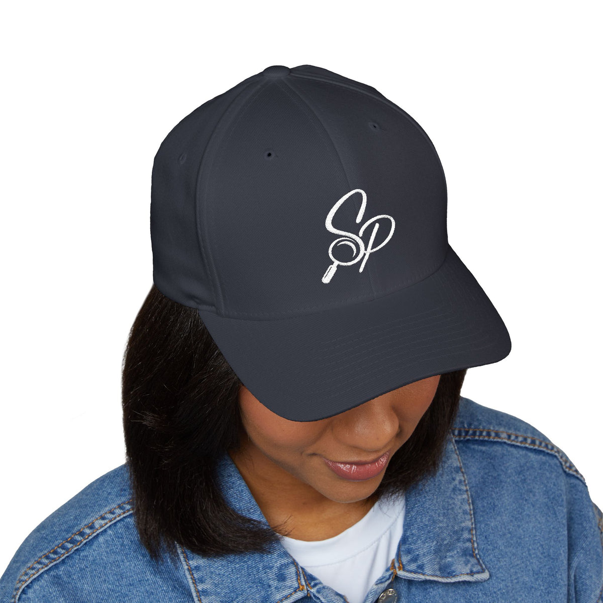 Embroidered 'SP Search Perfect  — Structured Closed-Back Baseball Hat