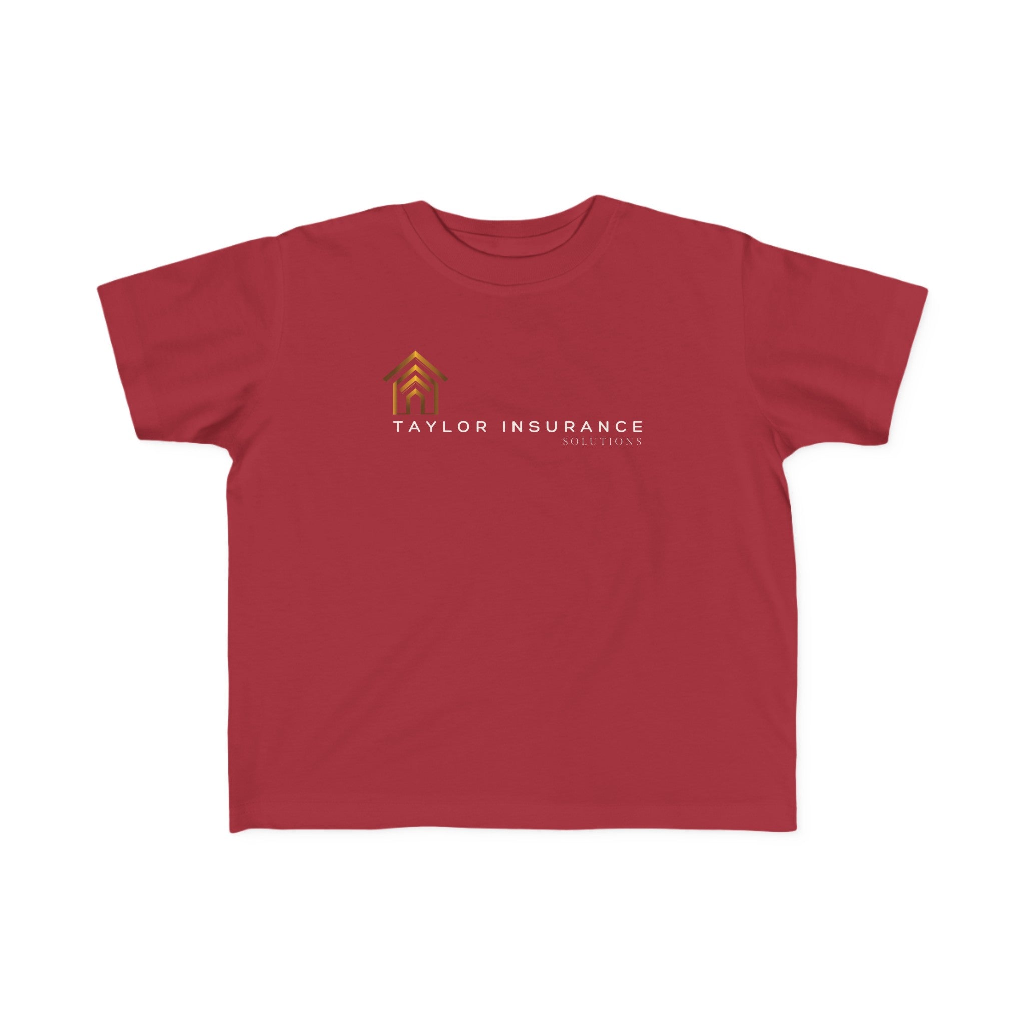 Toddler's Fine Jersey Tee White Logo - Monette Taylor