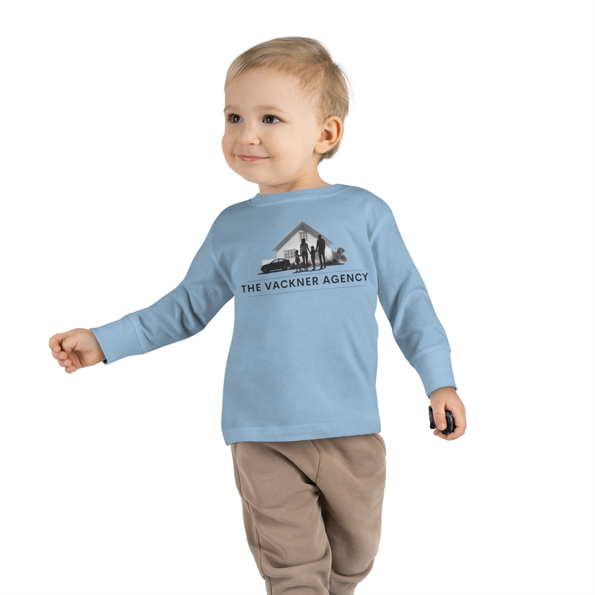 Melissa Vackner Agency Logo Toddler Long Sleeve Tee