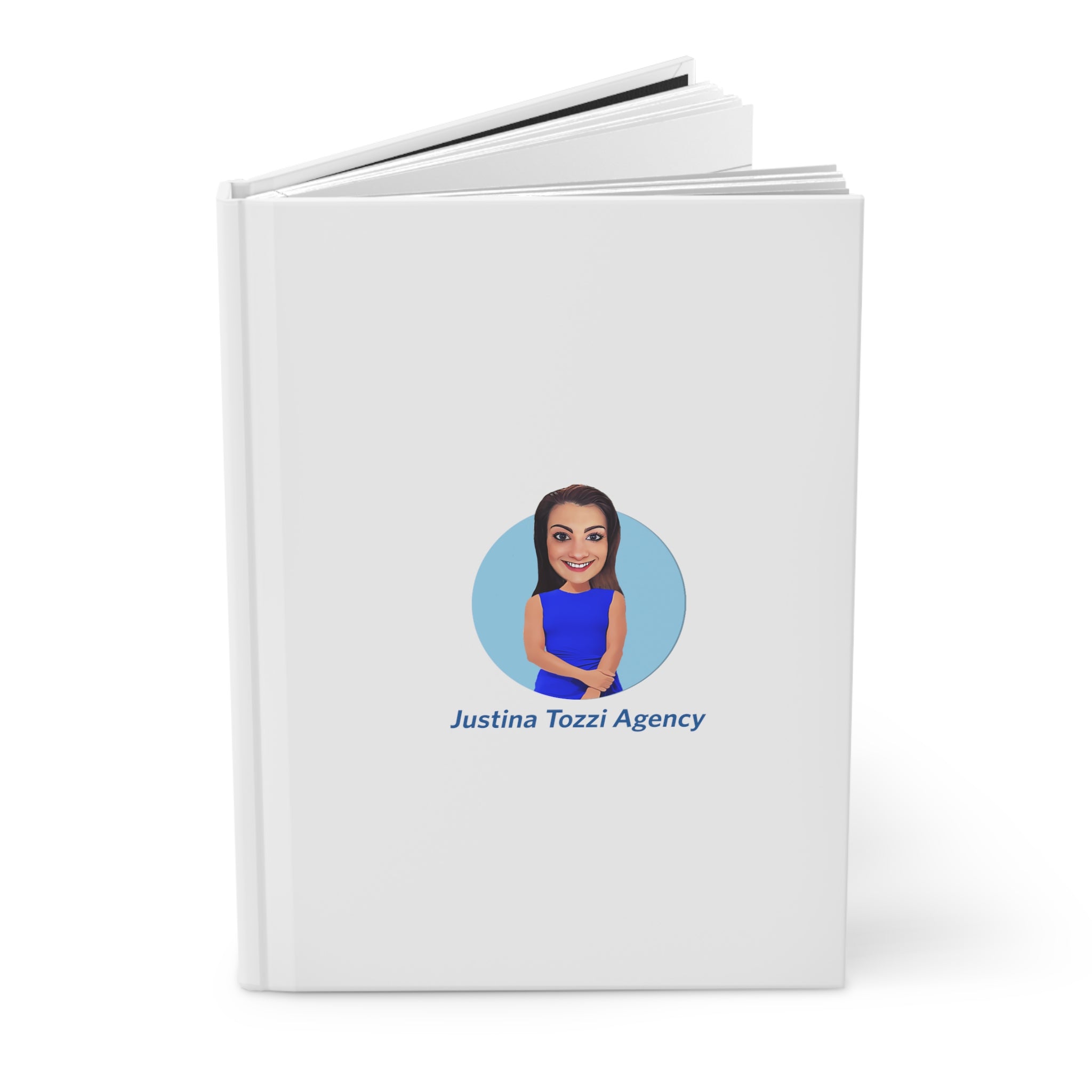 Justina Tozzi Agency Caricature Hardcover Journal Matte - Lauren