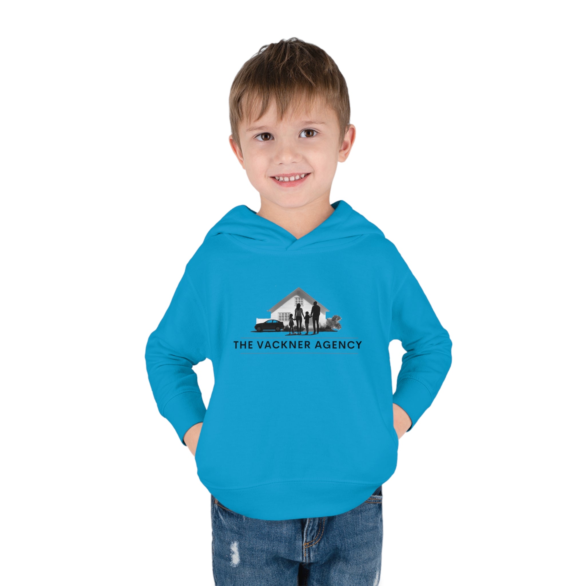 Melissa Vackner Agency Logo Toddler Pullover Fleece Hoodie