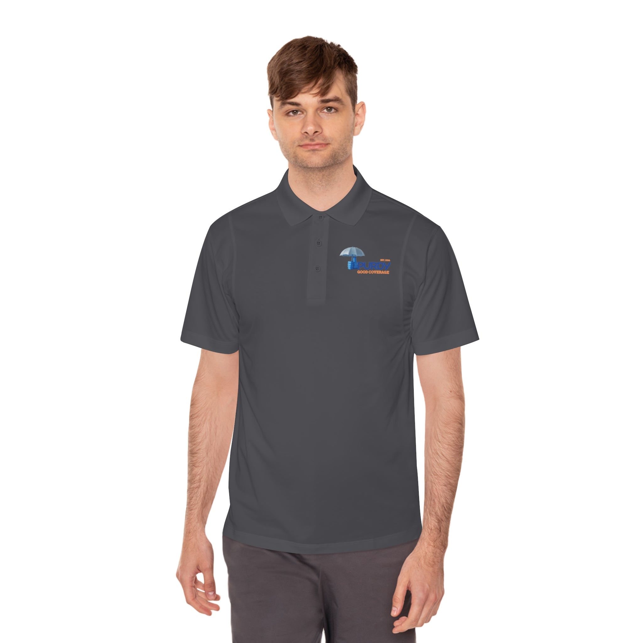 Men's Sport Polo Shirt - Kevin Purdy Logo