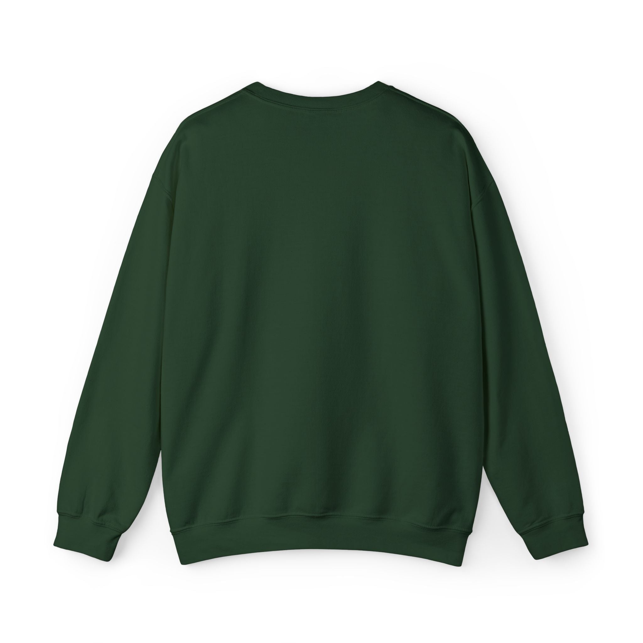 Crewneck Sweatshirt - Search Perfect White Logo Casual Pullover