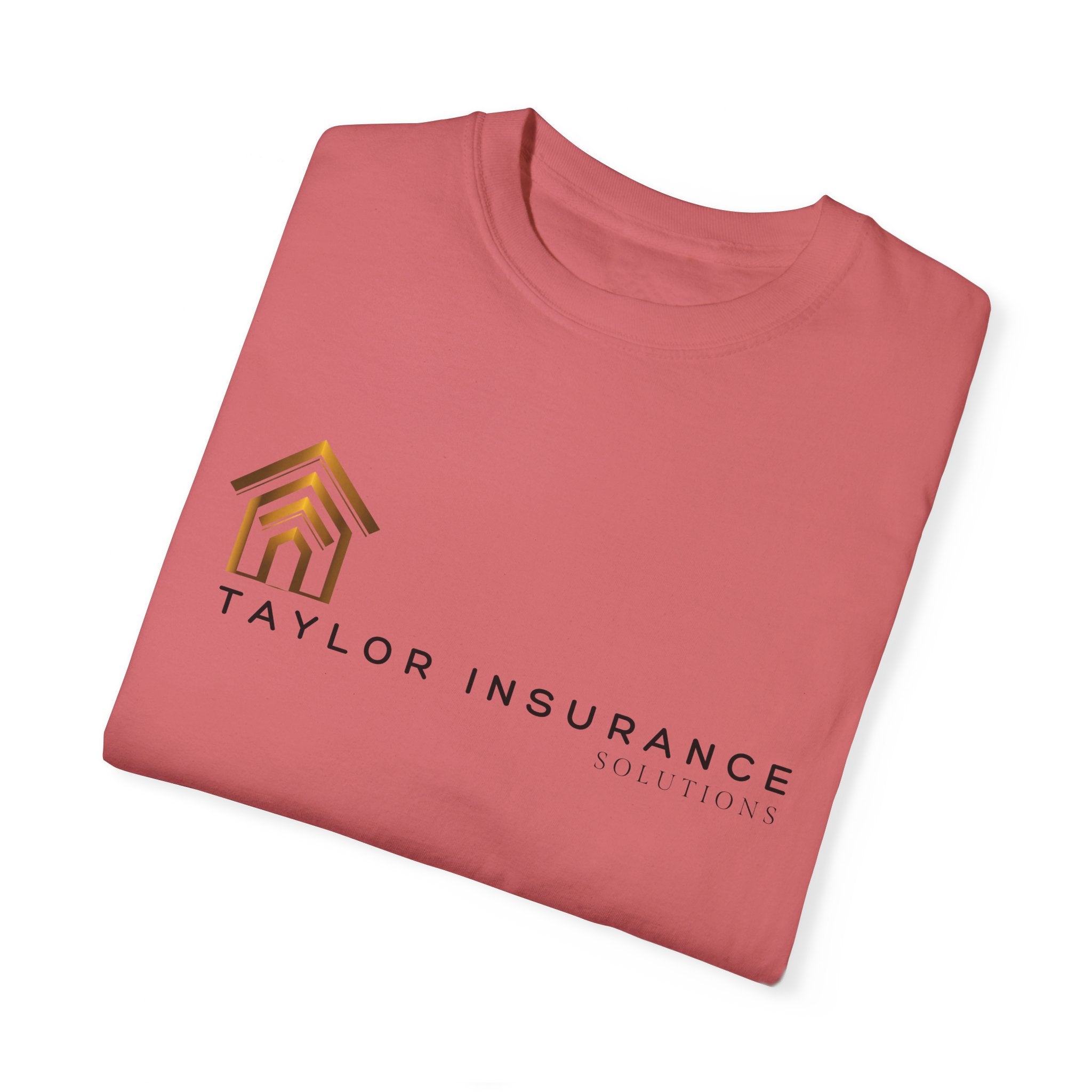 Unisex Garment-Dyed T-shirt Black Logo - Monette Taylor
