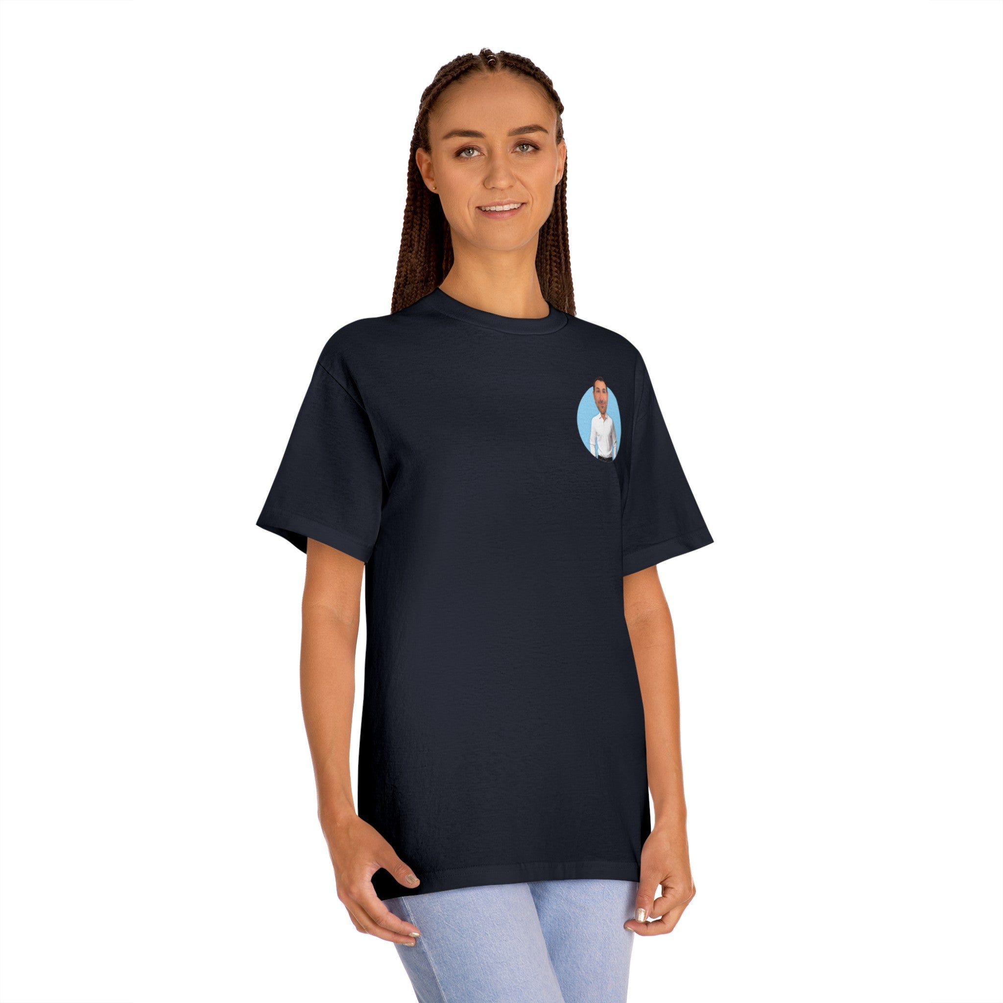 Kevin Purdy Unisex Classic Tee - Caricature & Logo Patrick