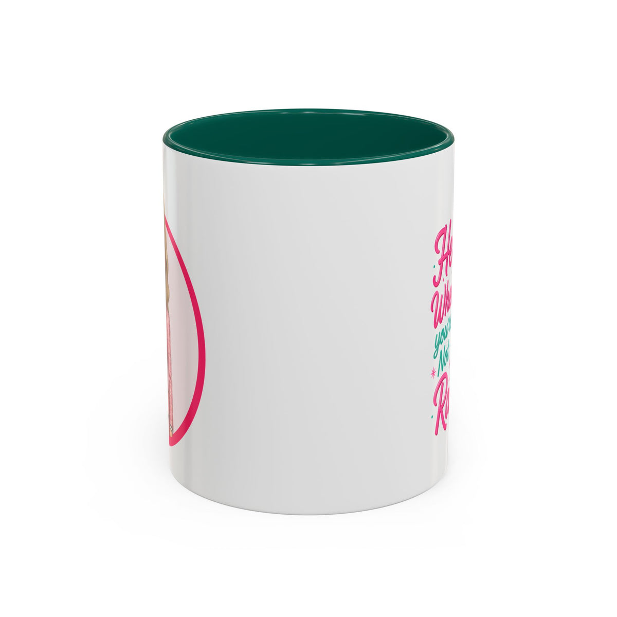 He Knows When You’re Not Ranking Funny Santa Mug with Caricature