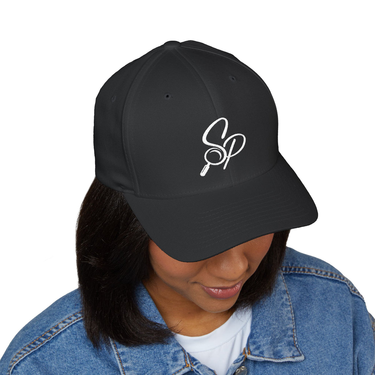 Embroidered 'SP Search Perfect  — Structured Closed-Back Baseball Hat