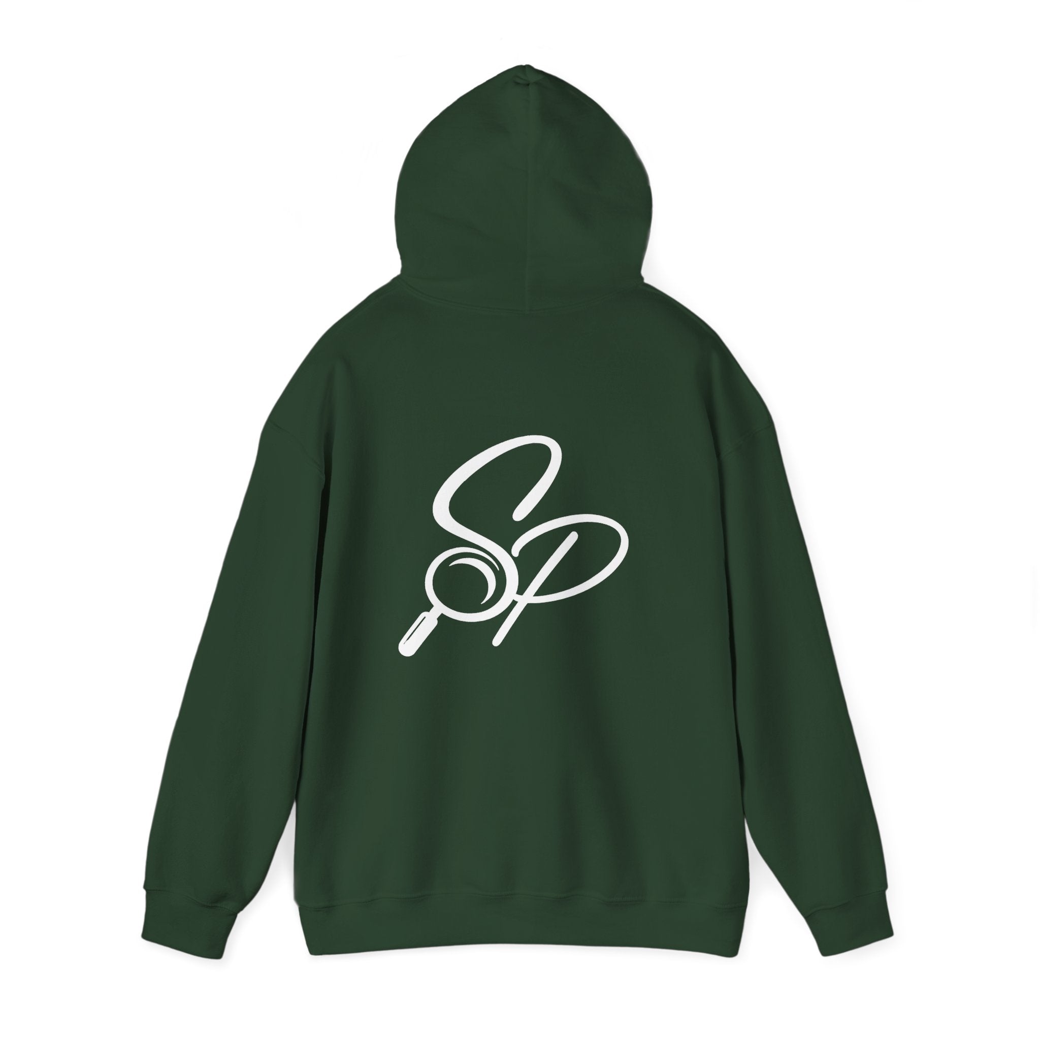 Our Team Sleighs Search Perfect Hoodie — Christmas Lights & Santa Hat Pullover