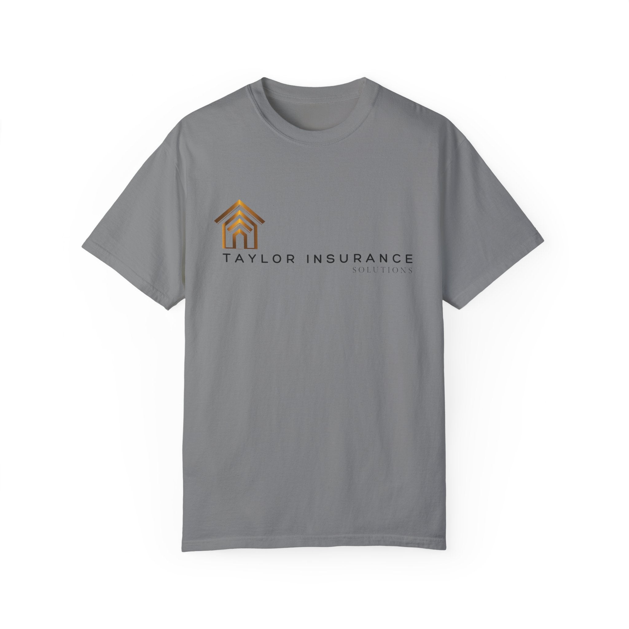 Unisex Garment-Dyed T-shirt Black Logo - Monette Taylor