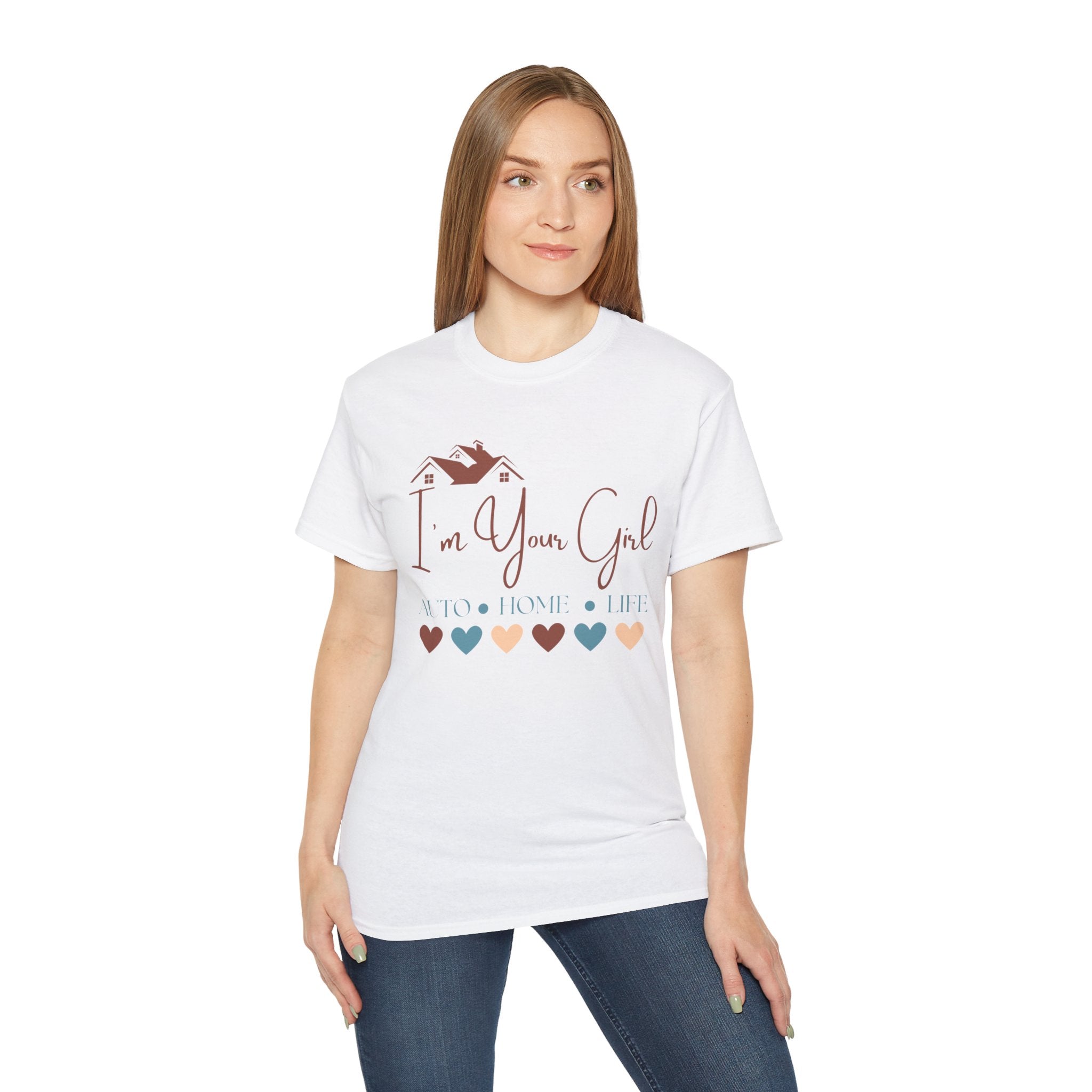 Insurance Agent Line Unisex Ultra Cotton Tee - I'm your girl Boho