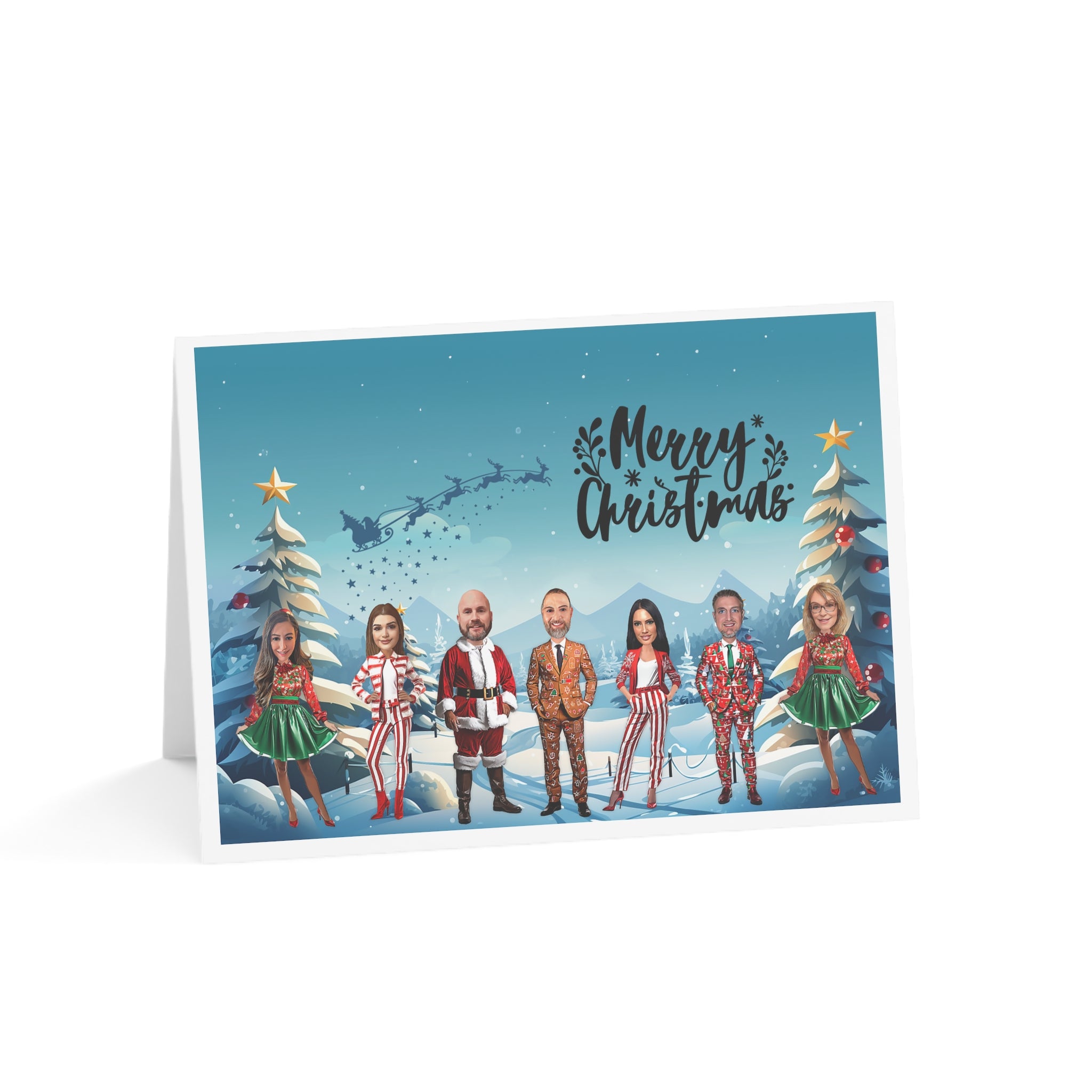 Jayme Riggio Agency  Christmas Cards  (1, 10, 30, and 50pcs)