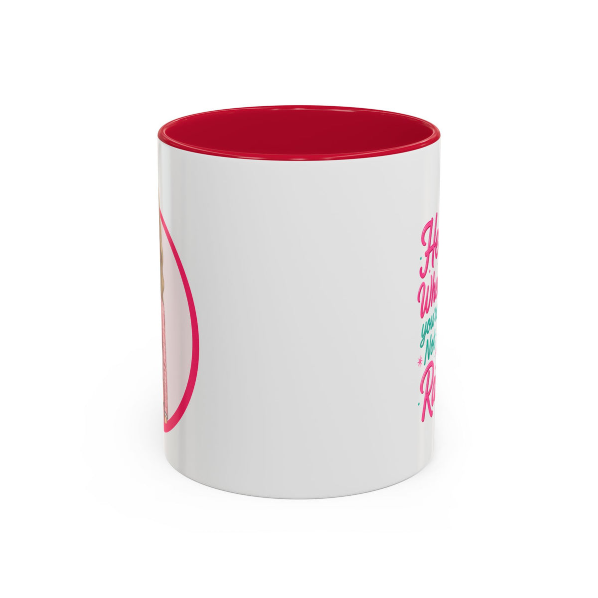 He Knows When You’re Not Ranking Funny Santa Mug with Caricature