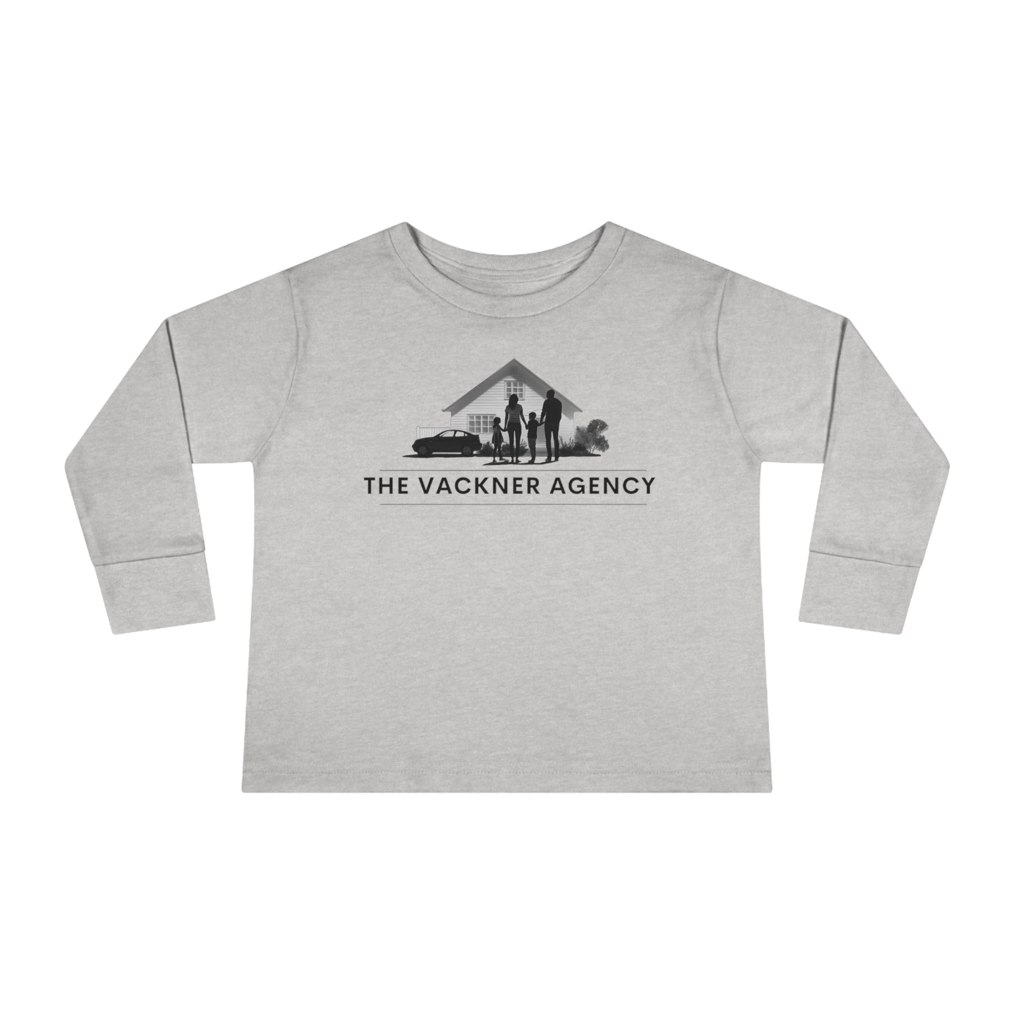 Melissa Vackner Agency Logo Toddler Long Sleeve Tee