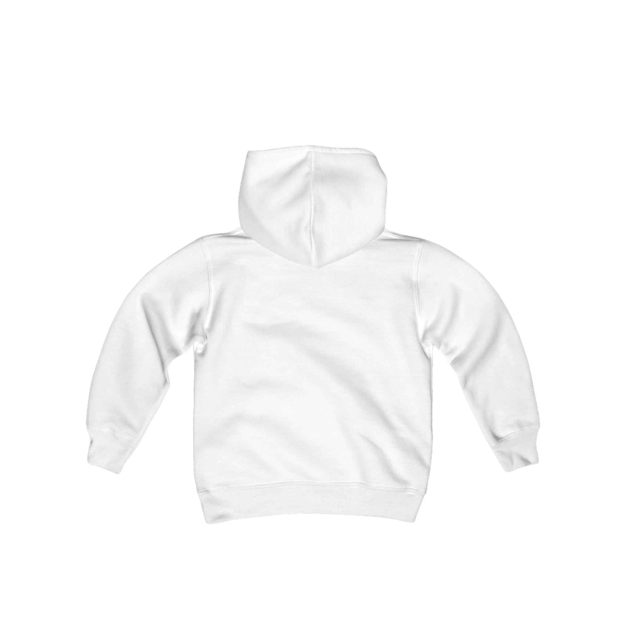 Youth Heavy Blend Hooded Sweatshirt Black Logo - Monette Taylor