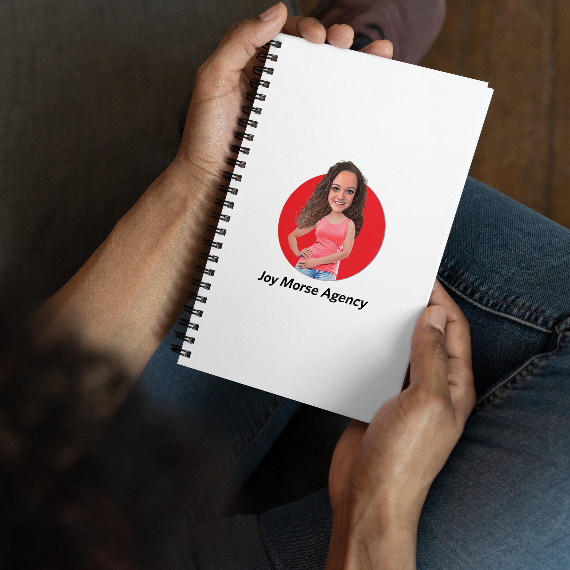 Joy Morse Agency Spiral notebook - Natalie