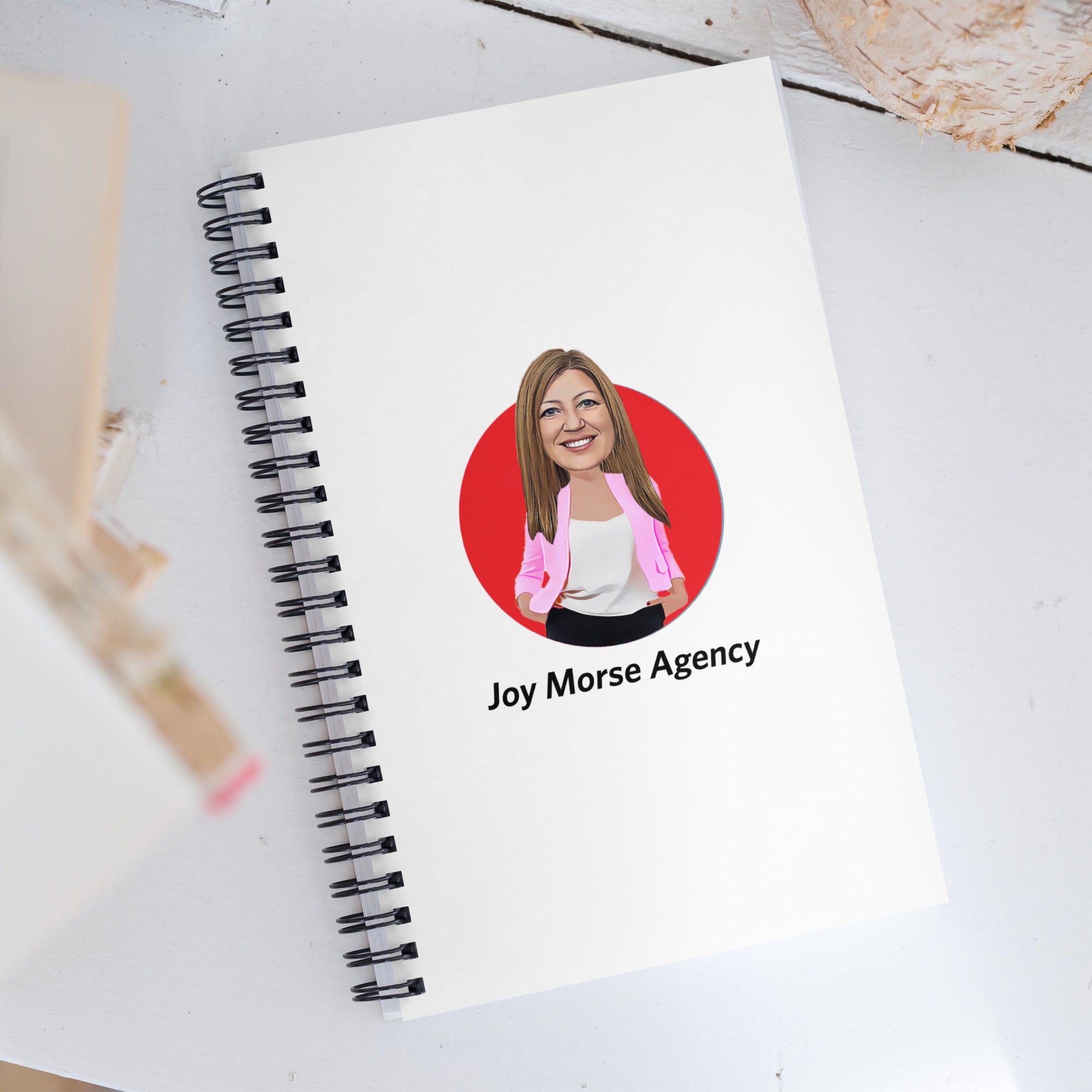 Joy Morse Spiral notebook - Charity