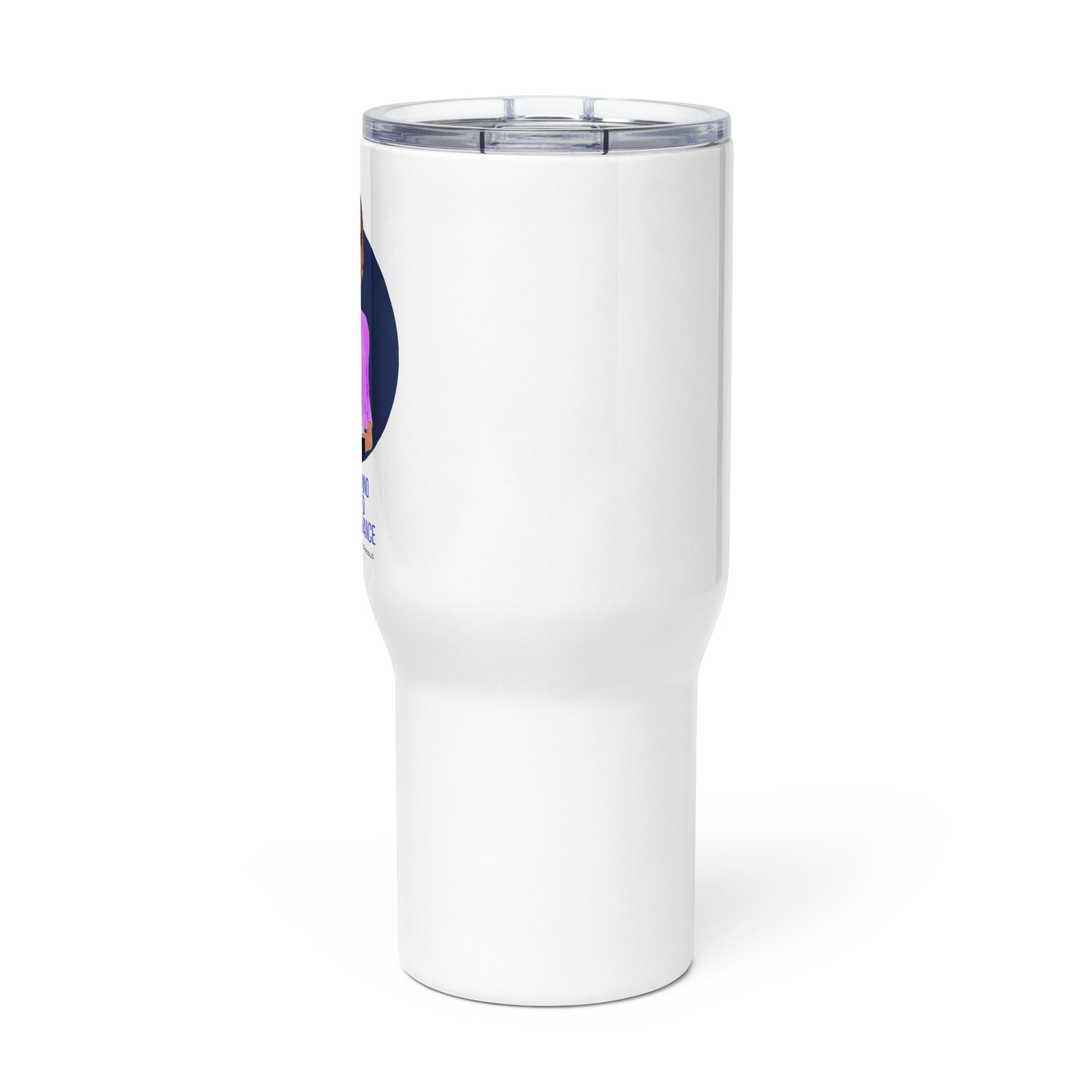 Diamond Guard Travel mug with a handle- Rhonda