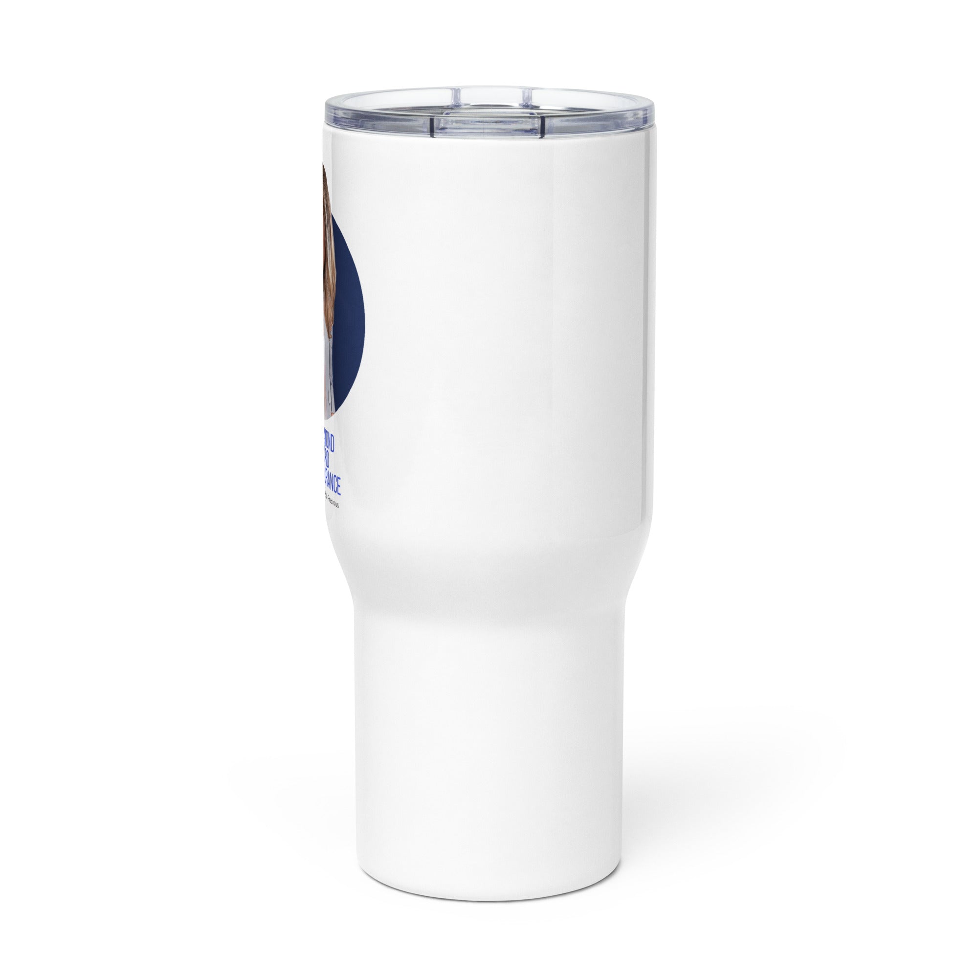 Diamond Guard Travel mug with a handle- Brooke