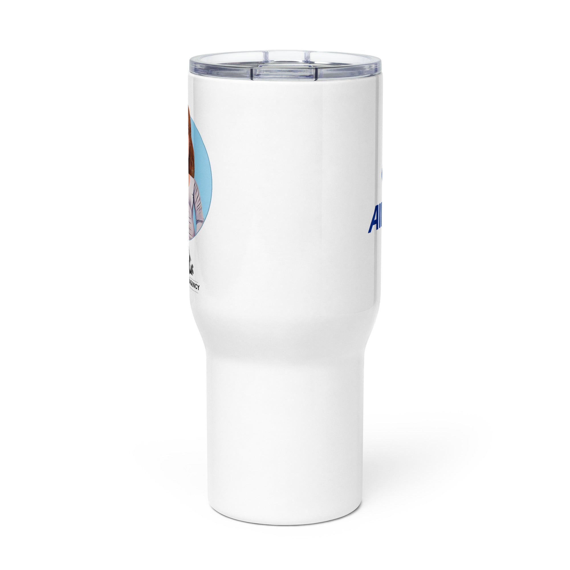 Melissa Vackner Agency Travel mug with a handle - Melissa