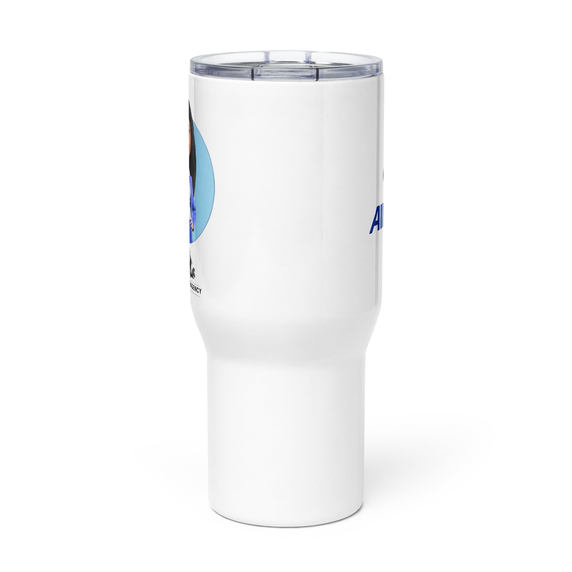 Melissa Vackner Agency Travel mug with a handle - Lisa