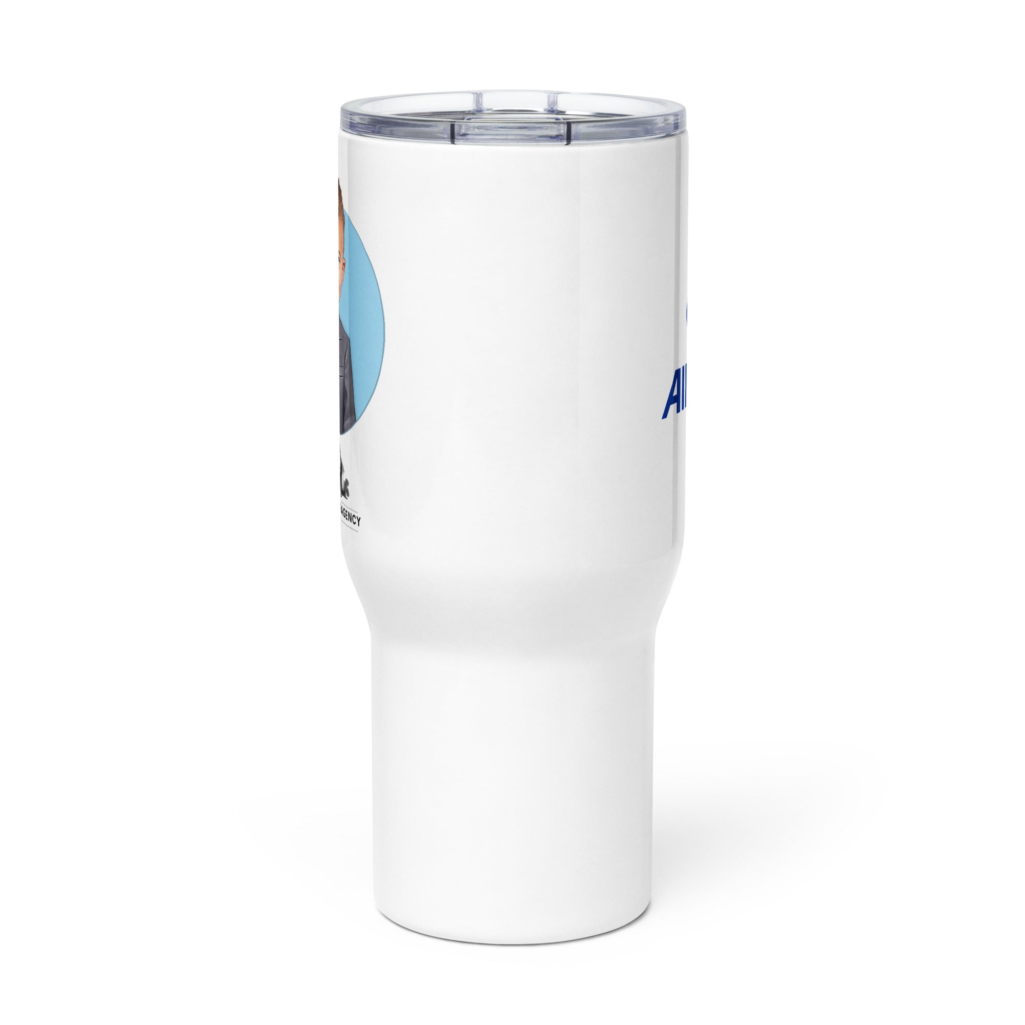 Melissa Vackner Agency Travel mug with a handle - Connor