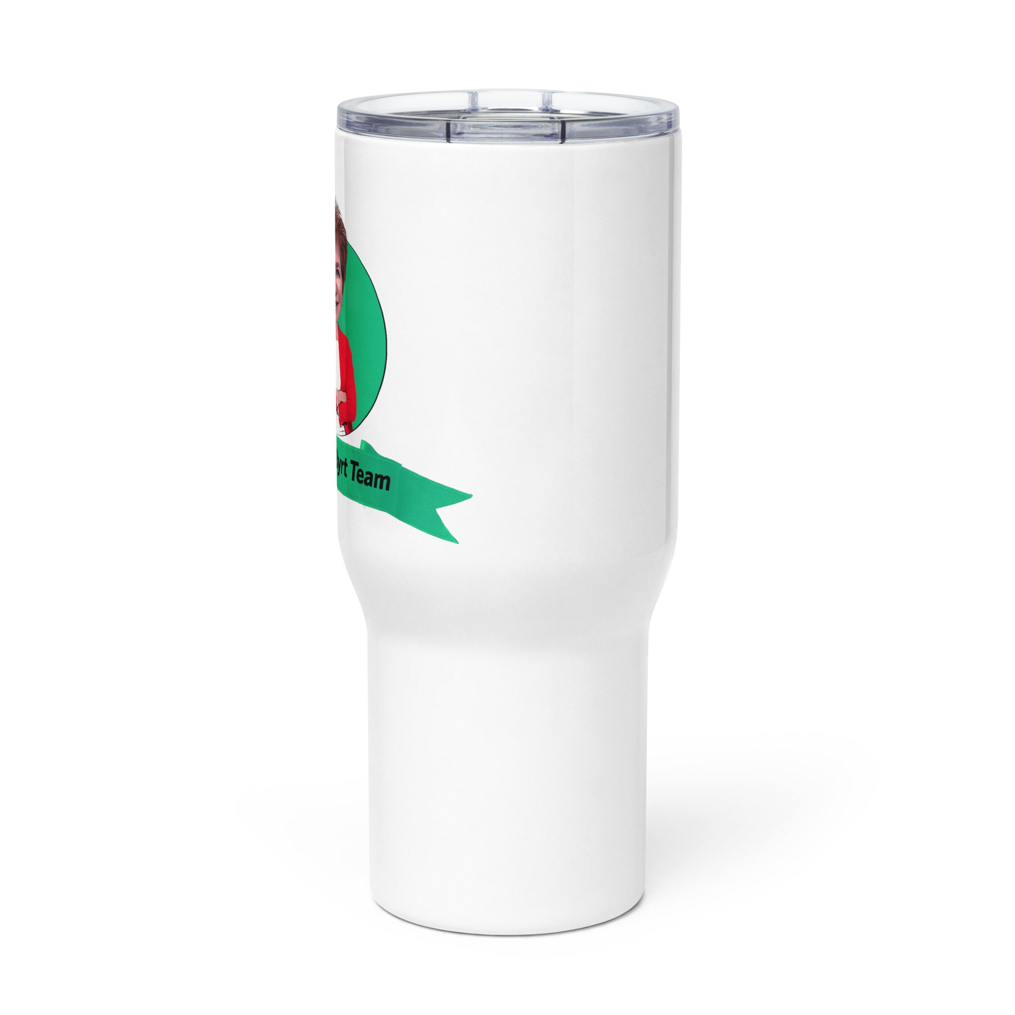 Ted Byrt Agency Travel mug with a handle - Petra