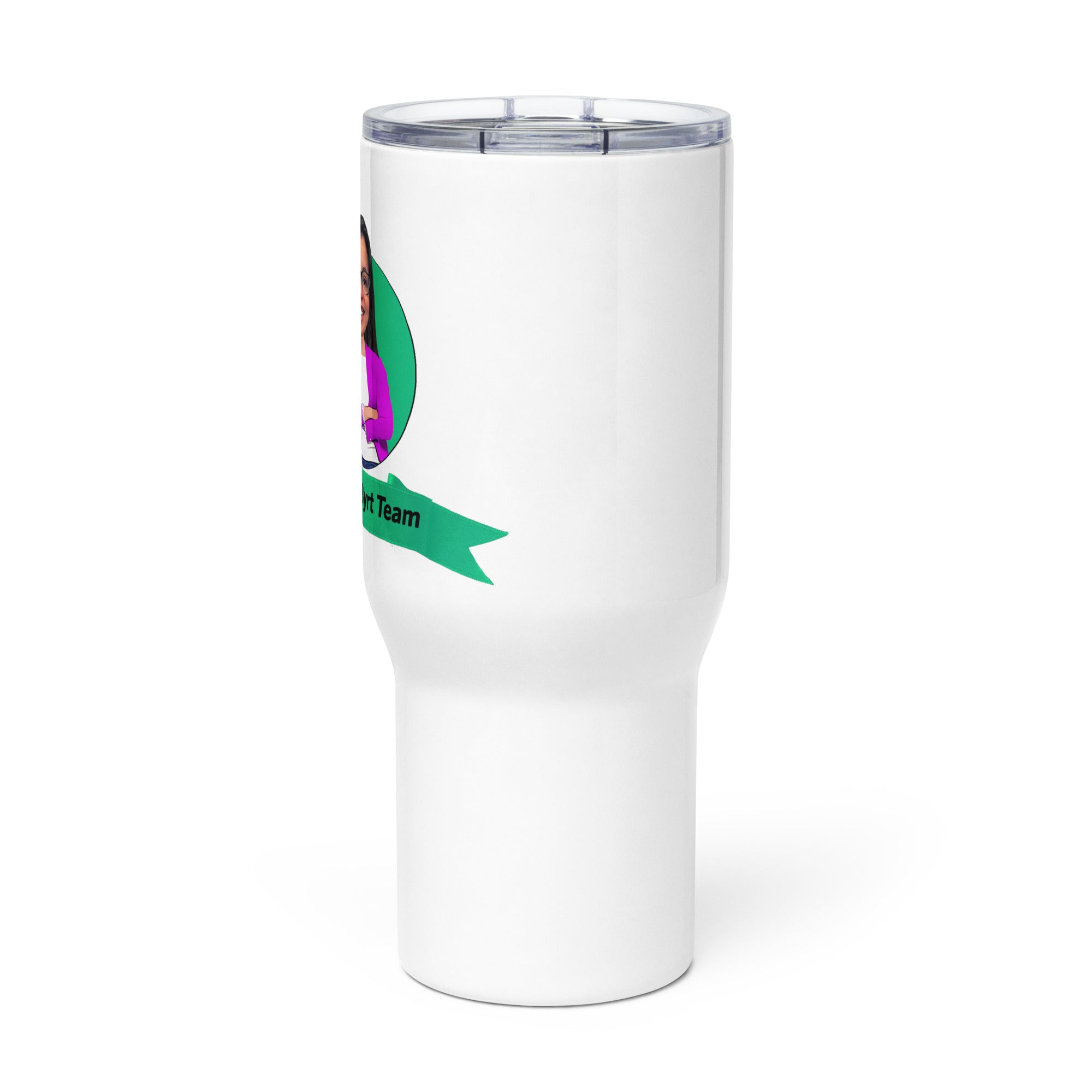 Ted Byrt Travel mug with a handle - Hiral