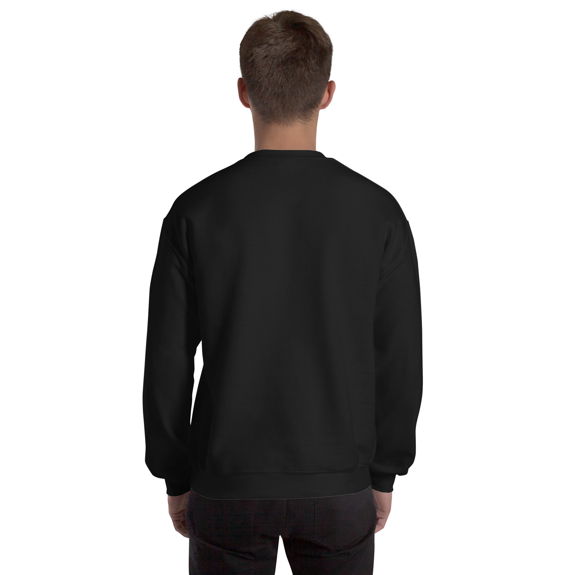 Ted Byrt White Logo Unisex Sweatshirt