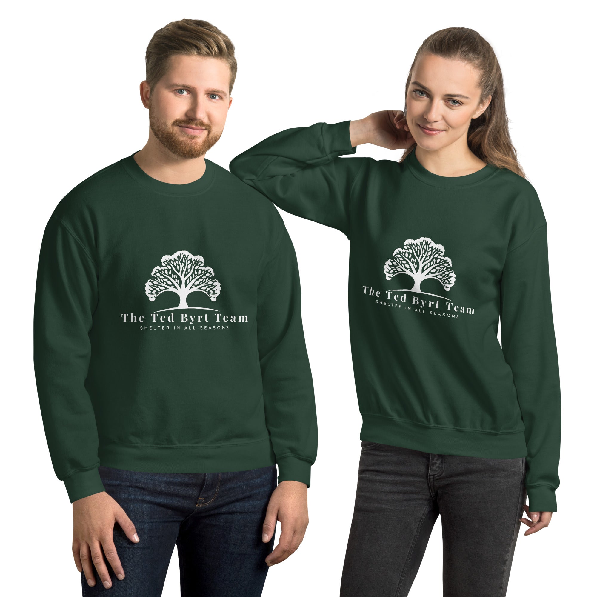 unisex-crew-neck-sweatshirt-forest-green-front-6675ceb26c5b9.jpg