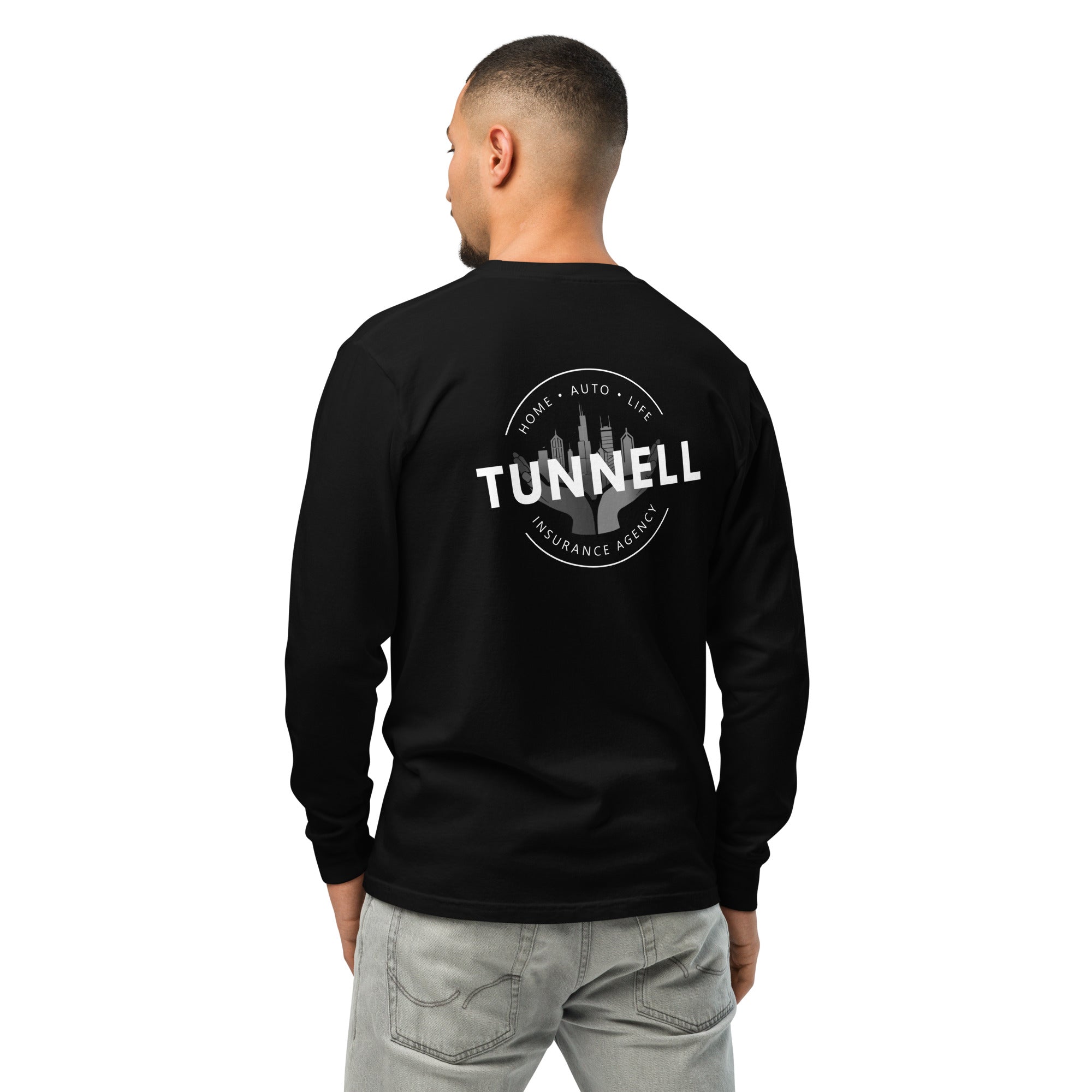 John Tunnell Agency Garment-dyed heavyweight long-sleeve shirt