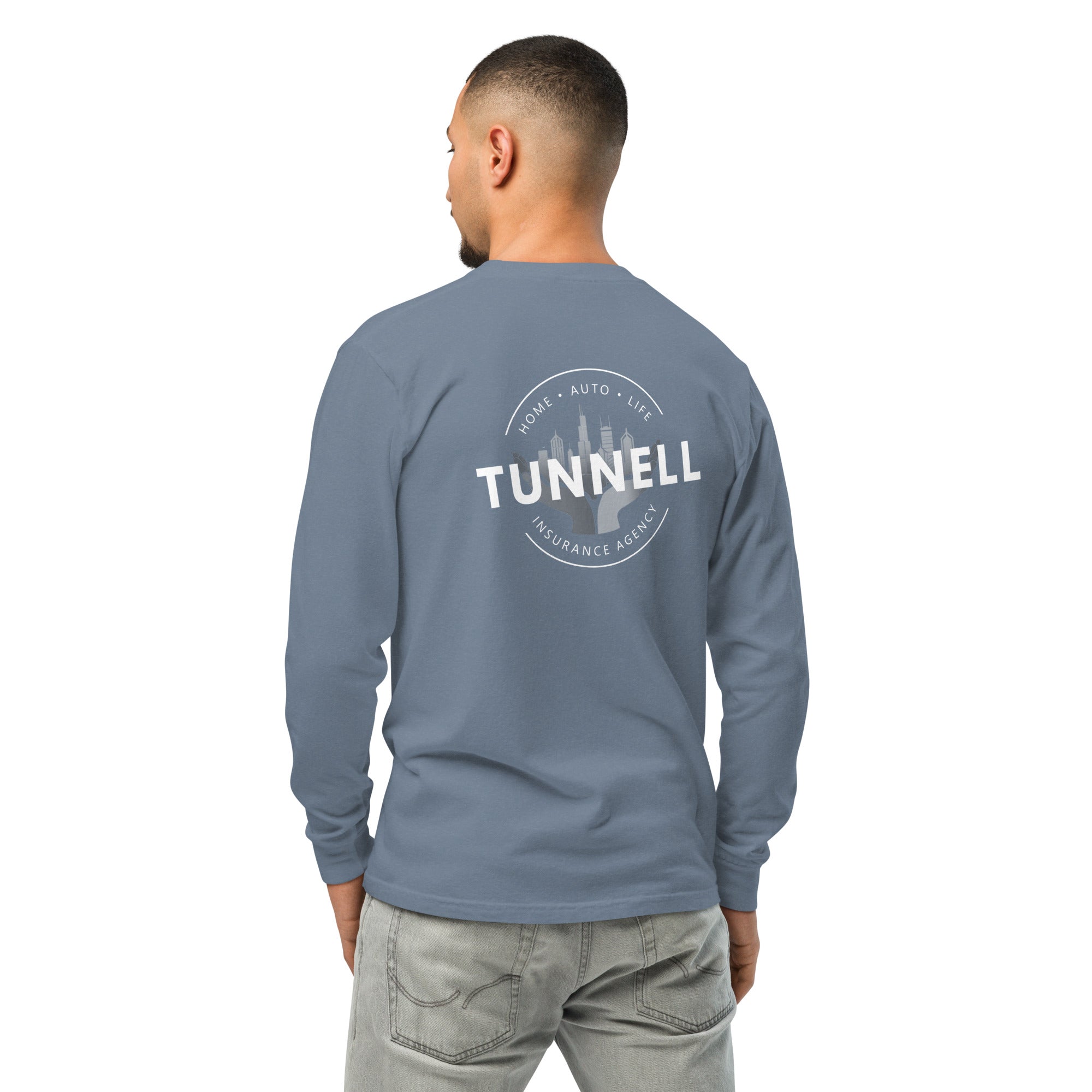 John Tunnell Agency Garment-dyed heavyweight long-sleeve shirt